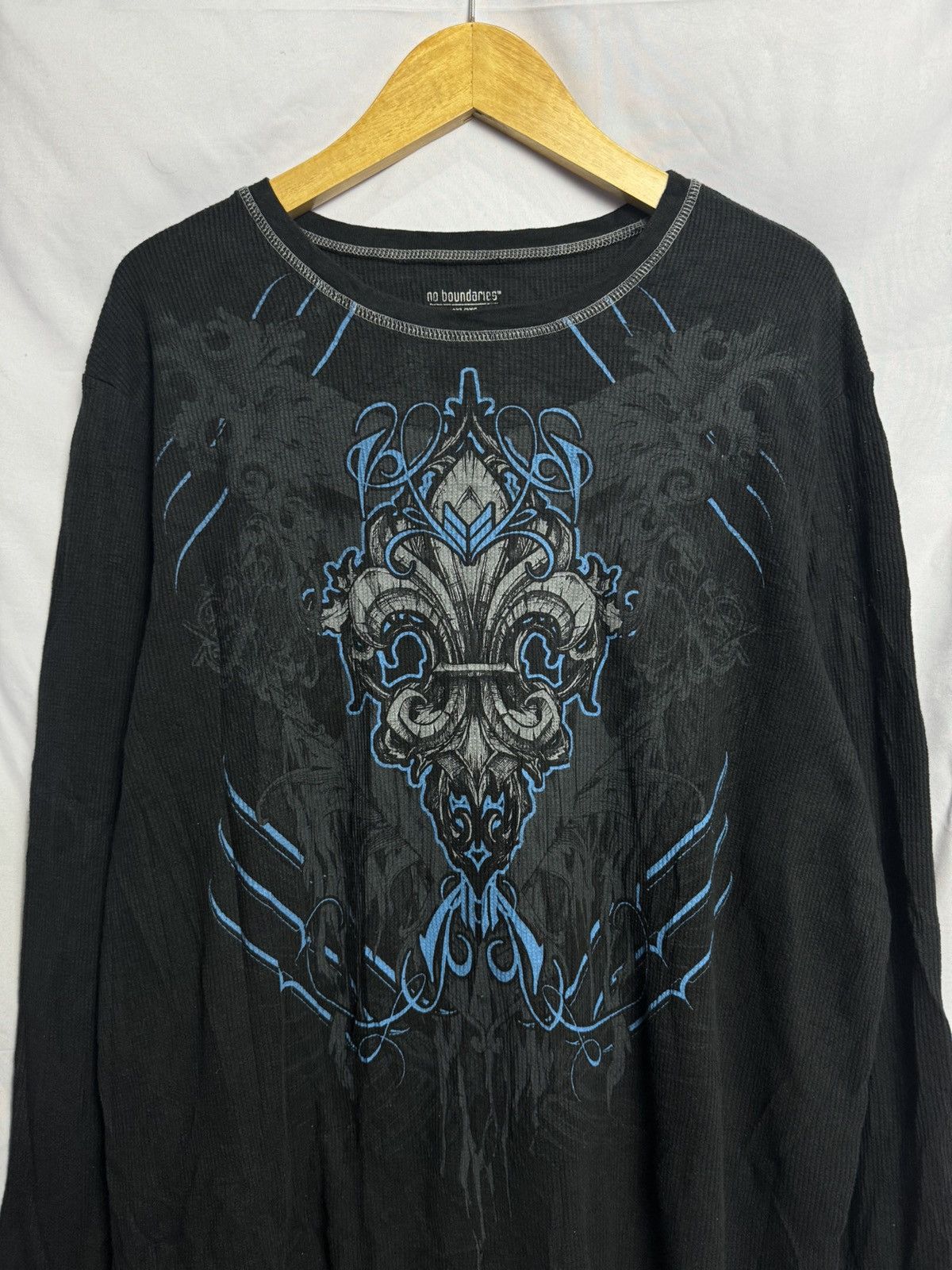 Tornado Mart Boundaries japanese poem long sleeve archive style Size US L / EU 52-54 / 3 - 3 Thumbnail