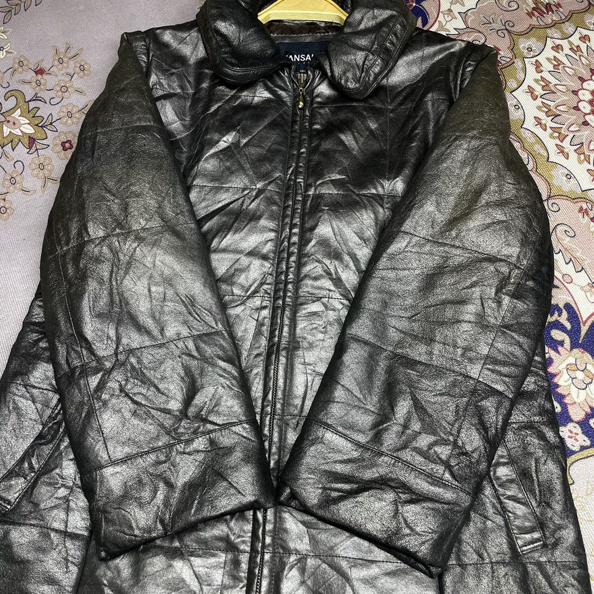Kansai Yamamoto Kansai Bis by Kansai Yamamoto PU Leather Puffer Jacket Size M / US 6-8 / IT 42-44 - 9 Thumbnail