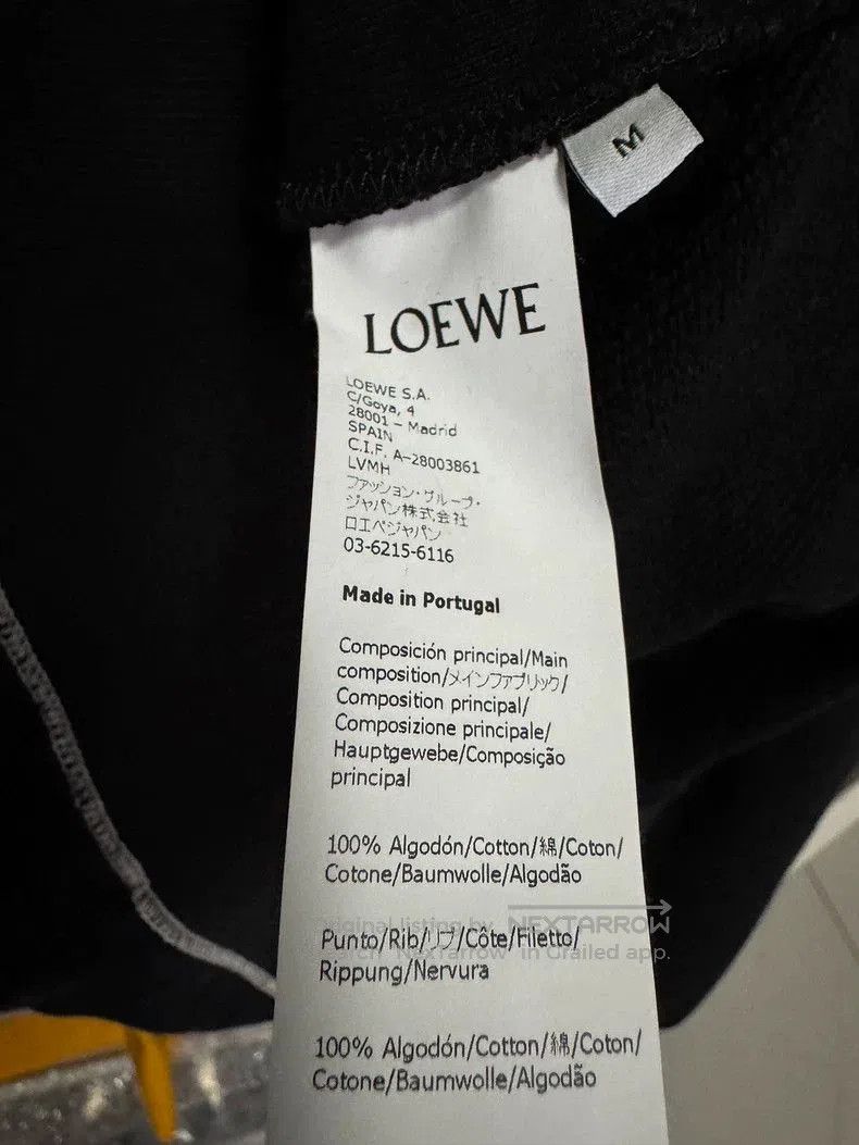 Loewe LOEWE Contrast Stitch Hoodie. Size US M / EU 48-50 / 2 - 4 Thumbnail