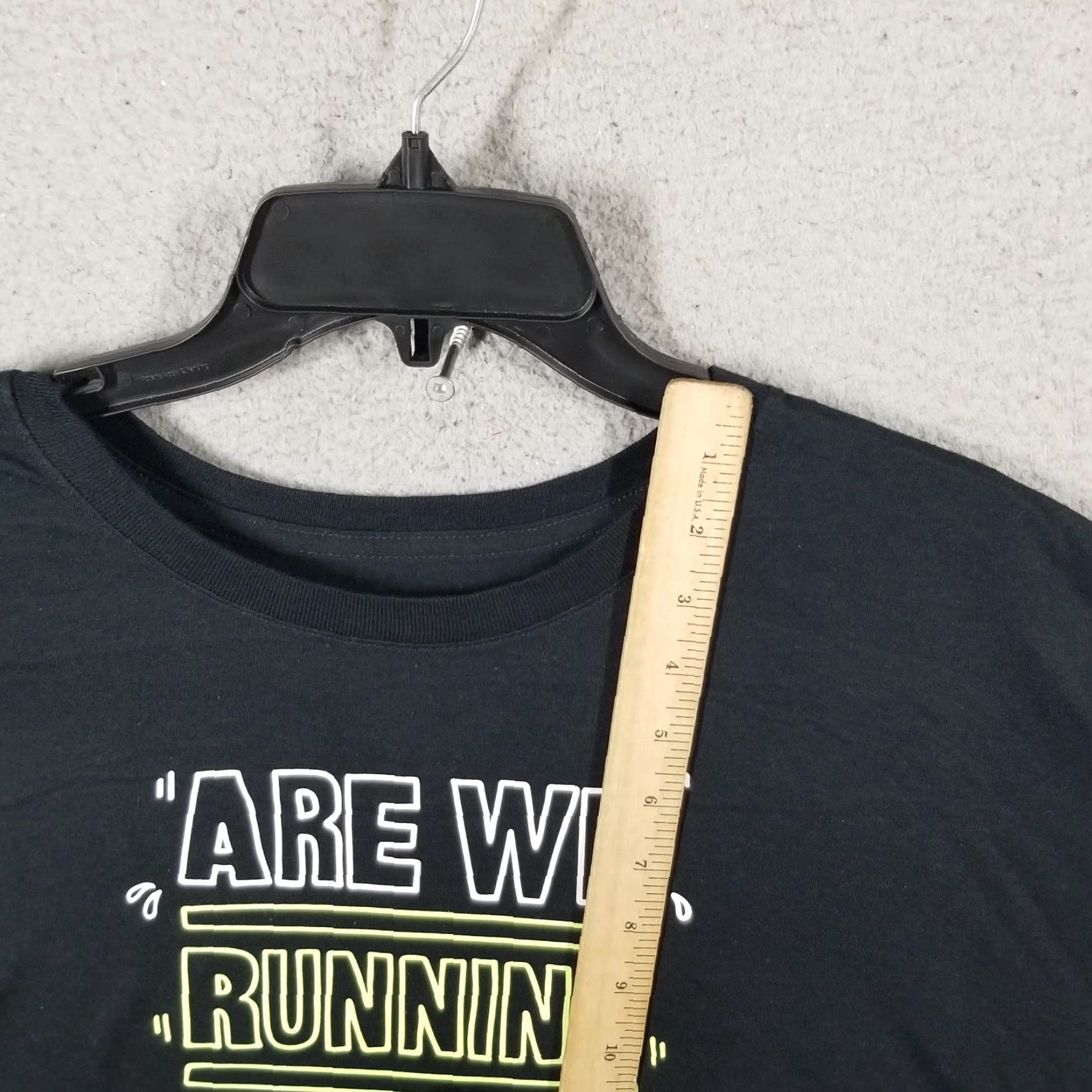 Nike Nike Shirt Unisex Adult XXL Black Are We Running Today Apple Watch NRC Run Club Graphic Tee Size US XXL / EU 58 / 5 - 4 Thumbnail