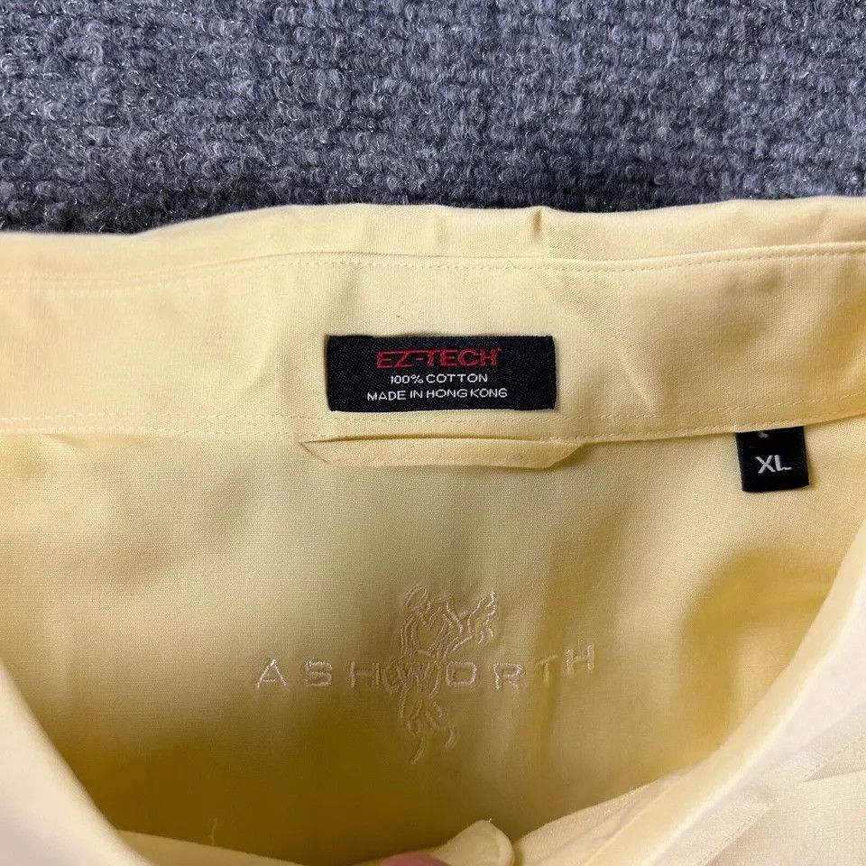 Ashworth × Vintage Ashworth Shirt Mens XL Button Up Ez-Tech Pocket 100% Cotton Size US XL / EU 56 / 4 - 4 Thumbnail