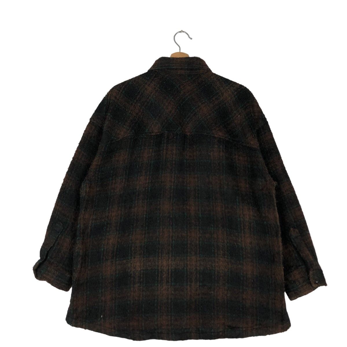 Flannel 🔥VINTAGE WOOL FLANNEL JACKET TARTAN DESIGN NIKO AND.. JAPAN Size US M / EU 48-50 / 2 - 7 Thumbnail