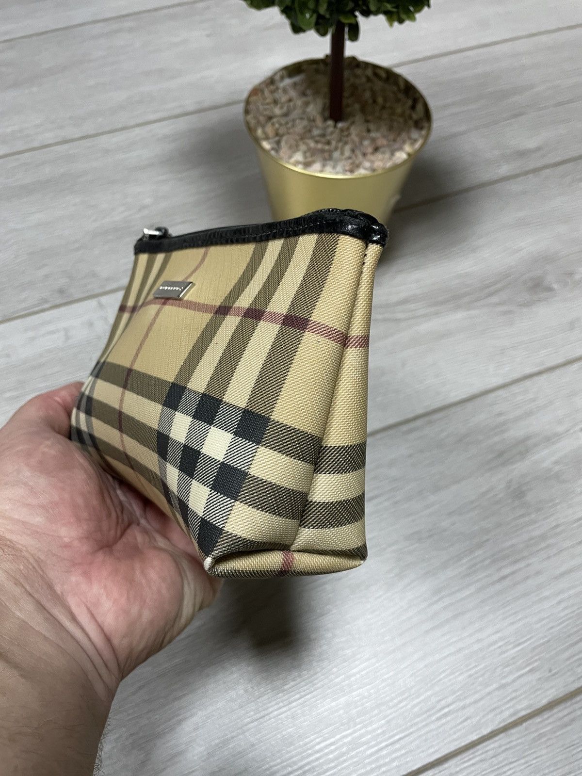 Burberry Burberry vintage Nova Check pouch small bag cosmetic Size ONE SIZE - 8 Thumbnail