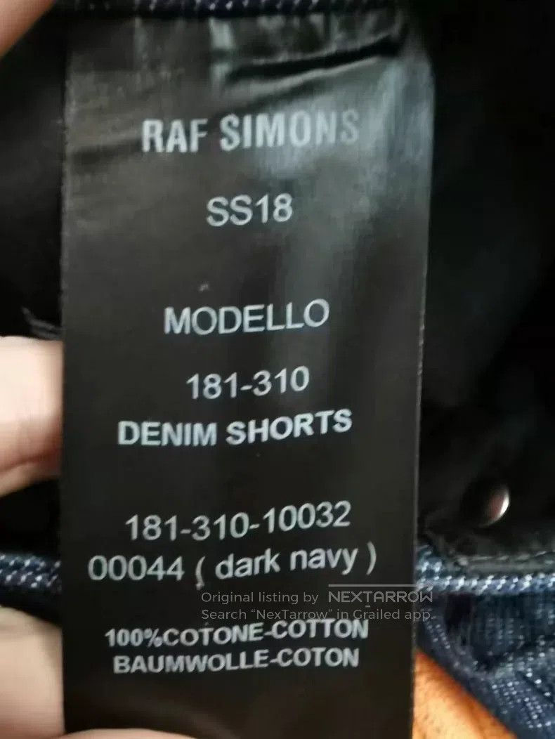 Raf Simons Raf Simons Denim shorts Size US 32 / EU 48 - 4 Thumbnail