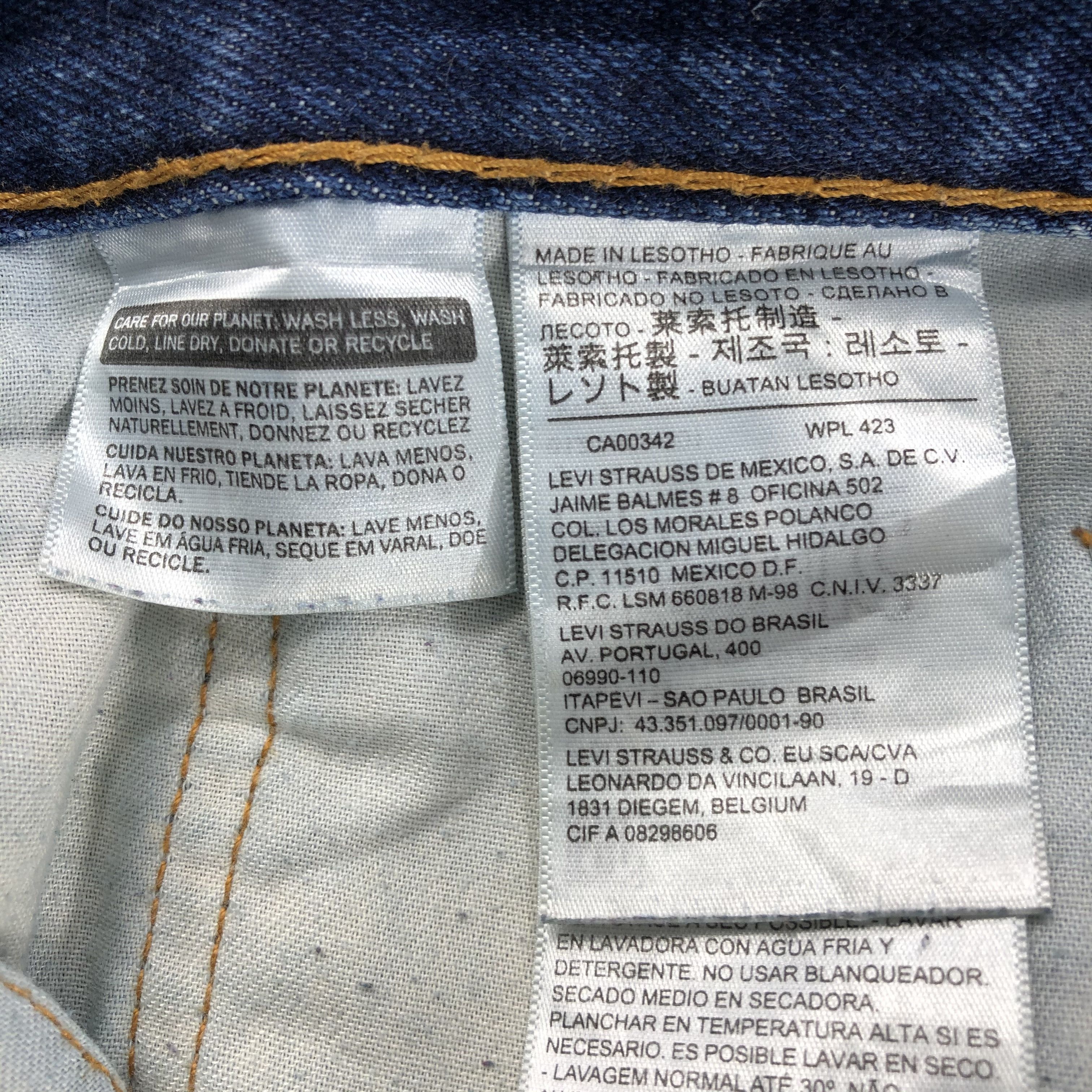 Levi's × Vintage Vintage Blue Wash Levis 550 Jeans-JM2420 Size US 41 - 11 Thumbnail