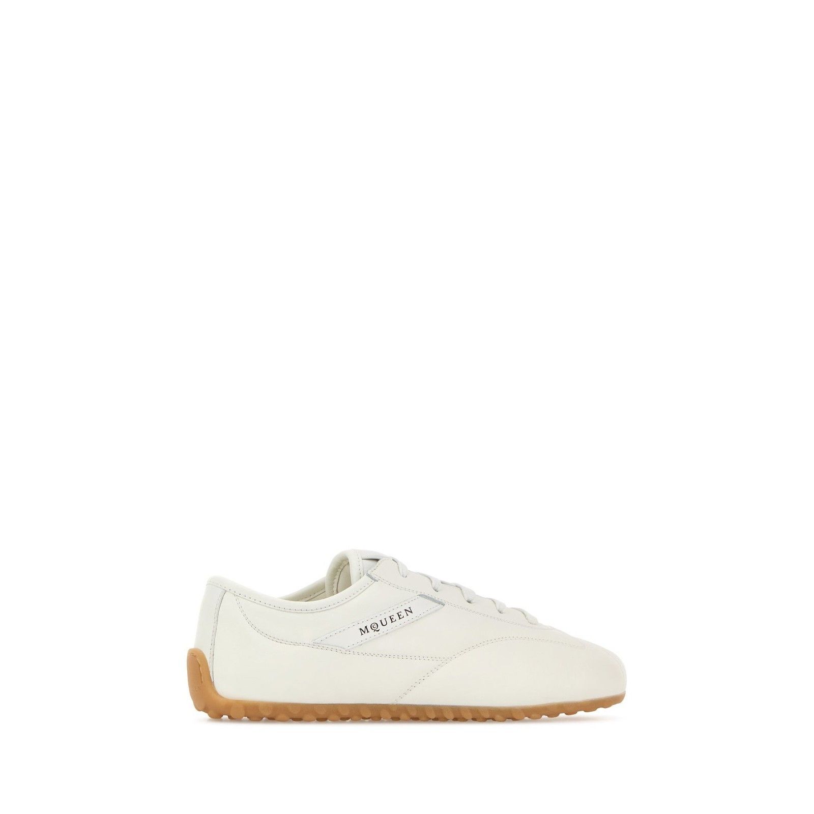 Alexander McQueen ALEXANDER MCQUEEN Boxe White Leather Sneakers New & Authenti Size US 10 / IT 40 - 3 Thumbnail