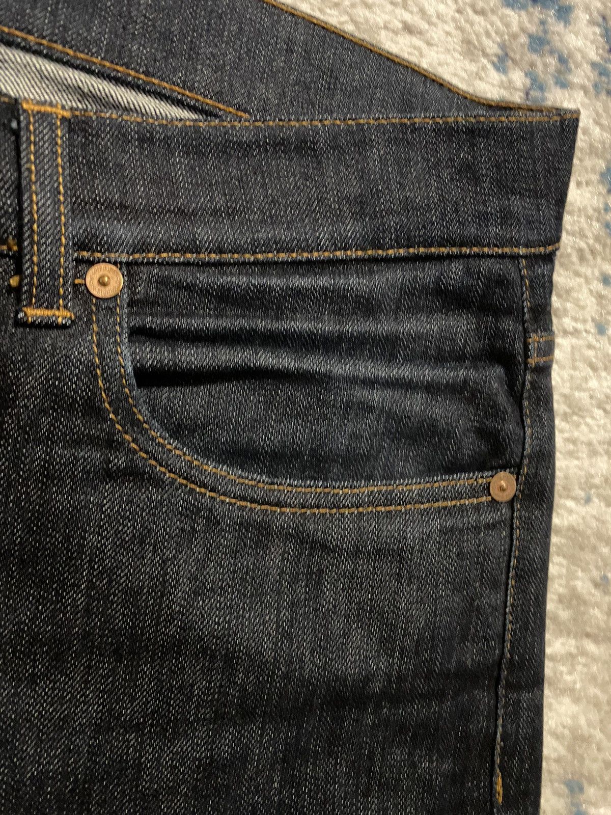 Acne Studios Acne Ace Raw Denim Jean Size US 32 / EU 48 - 8 Thumbnail
