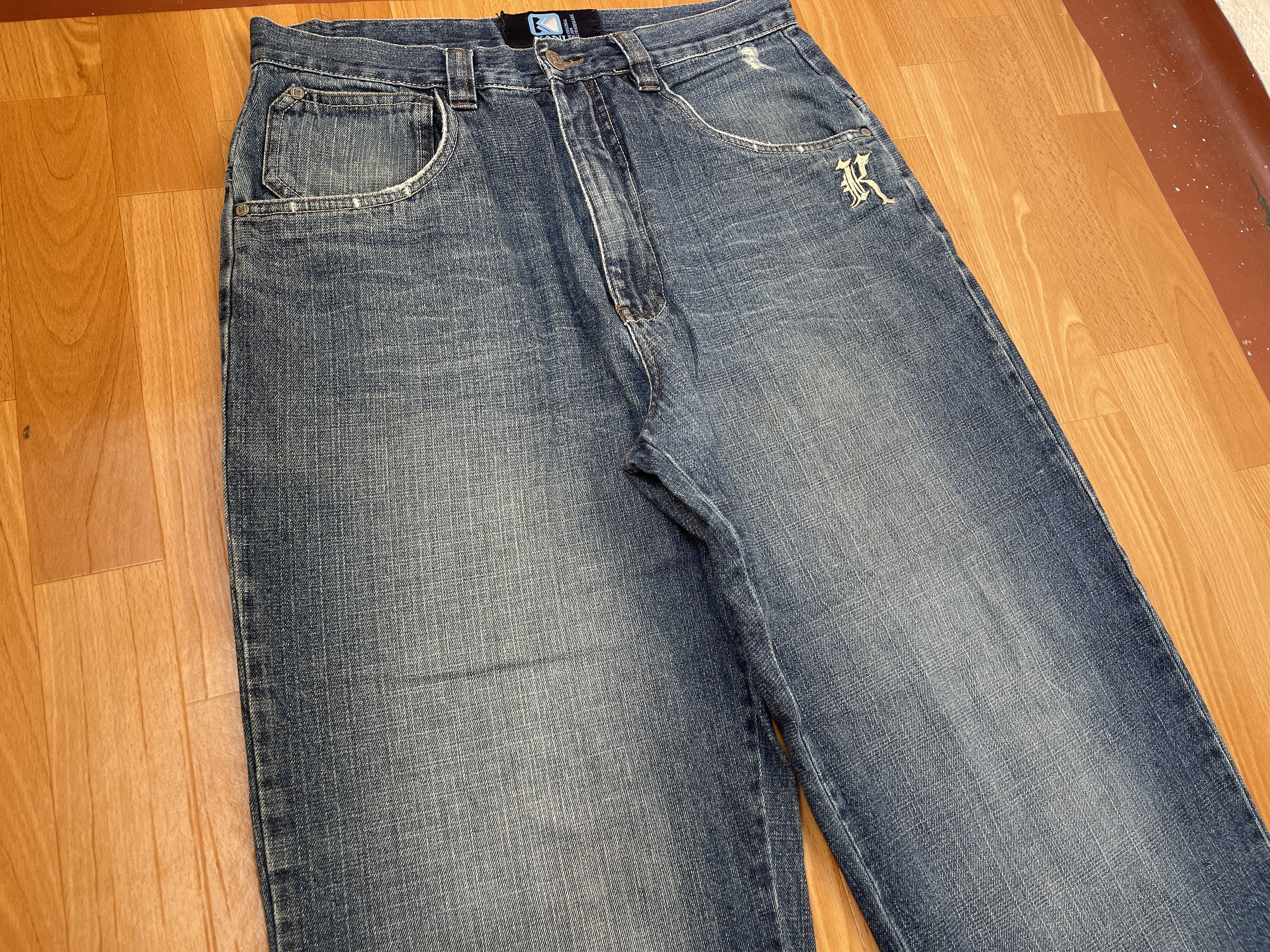 Karl Kani KARL KANI jeans, baggy, vintage Kani jeans, 90s hip hop W 32 Size US 32 / EU 48 - 9 Thumbnail