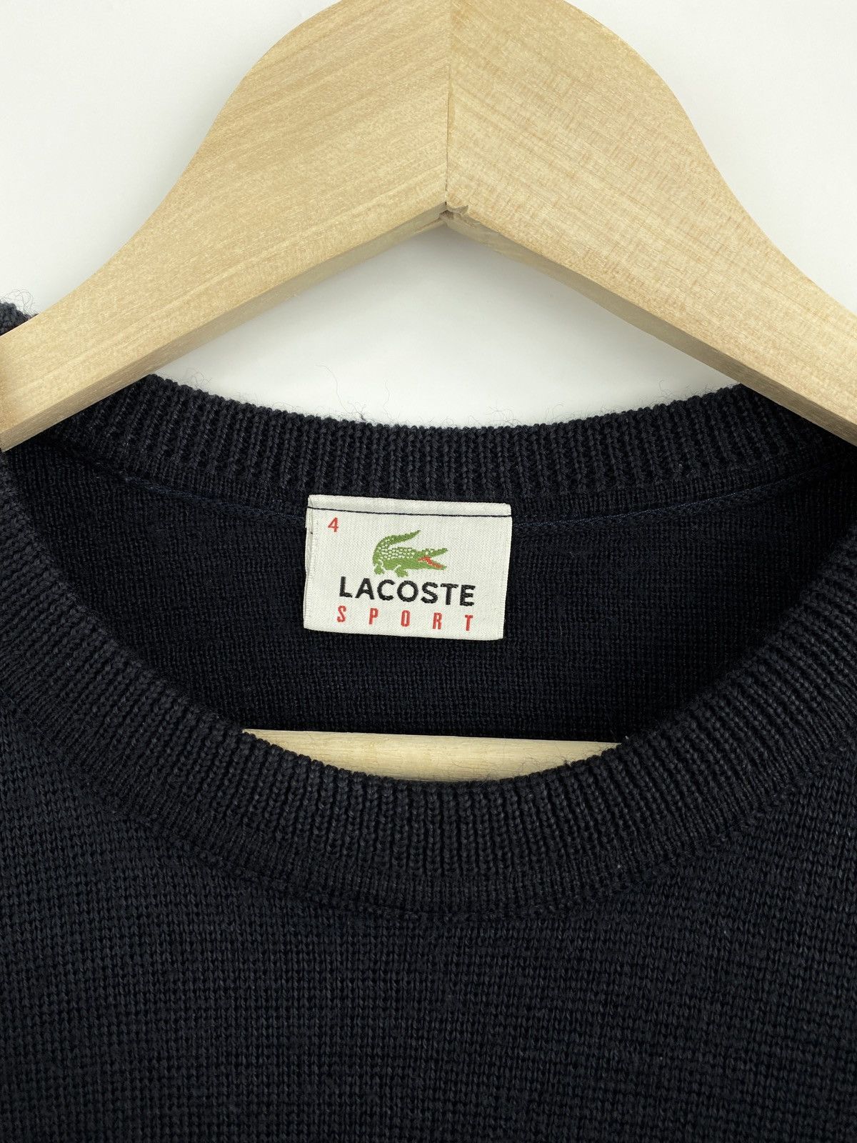 Lacoste 🇫🇷 Vintage 90s Lacoste sweater made in France Size US S / EU 44-46 / 1 - 5 Thumbnail