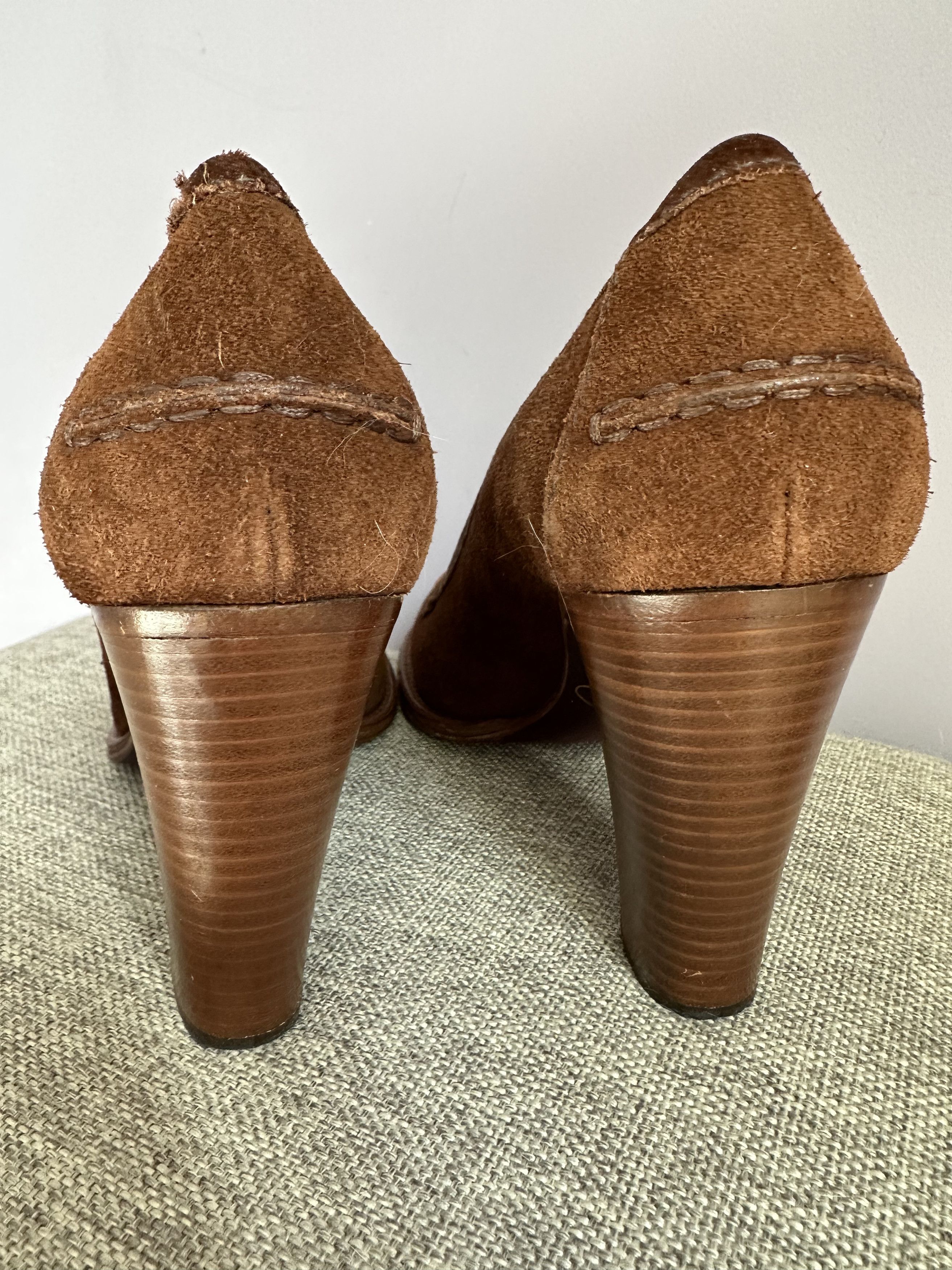Prada PRADA VINTAGE leather loafers with heal Size US 9 / IT 39 - 6 Thumbnail