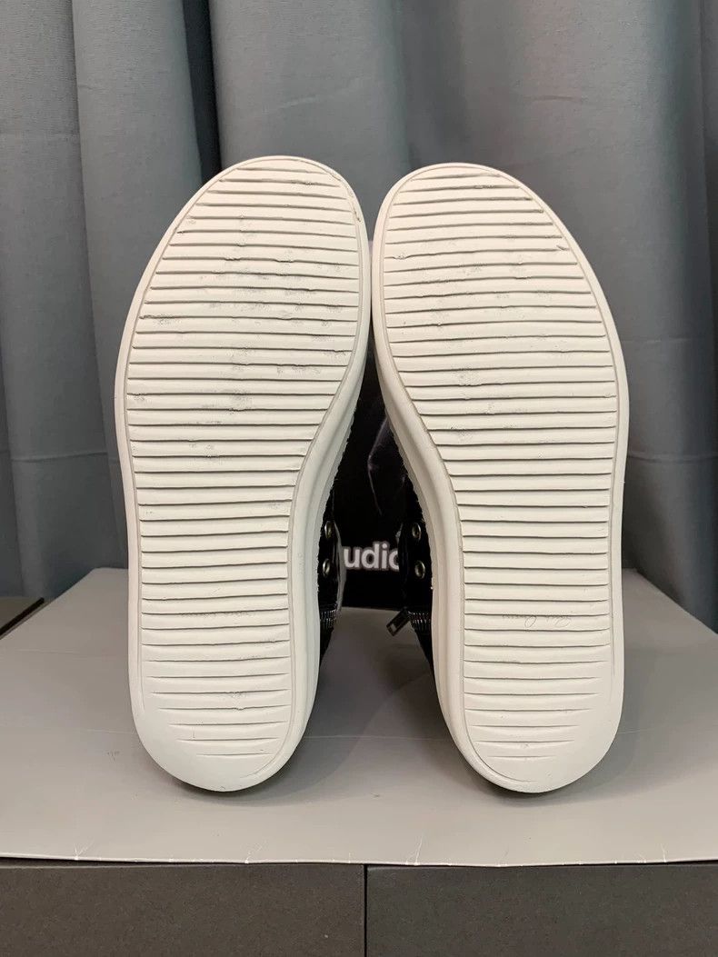 Rick Owens Rick Owens Black and white high-top imitation Converse sne Size US 10 / EU 43 - 7 Thumbnail