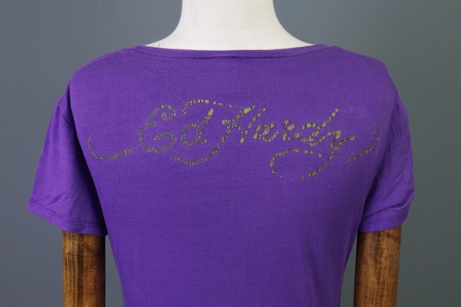 Ed Hardy Ed Hardy by Christian Audigier Fire Printed Tunic Shirt Size M / US 6-8 / IT 42-44 - 8 Thumbnail