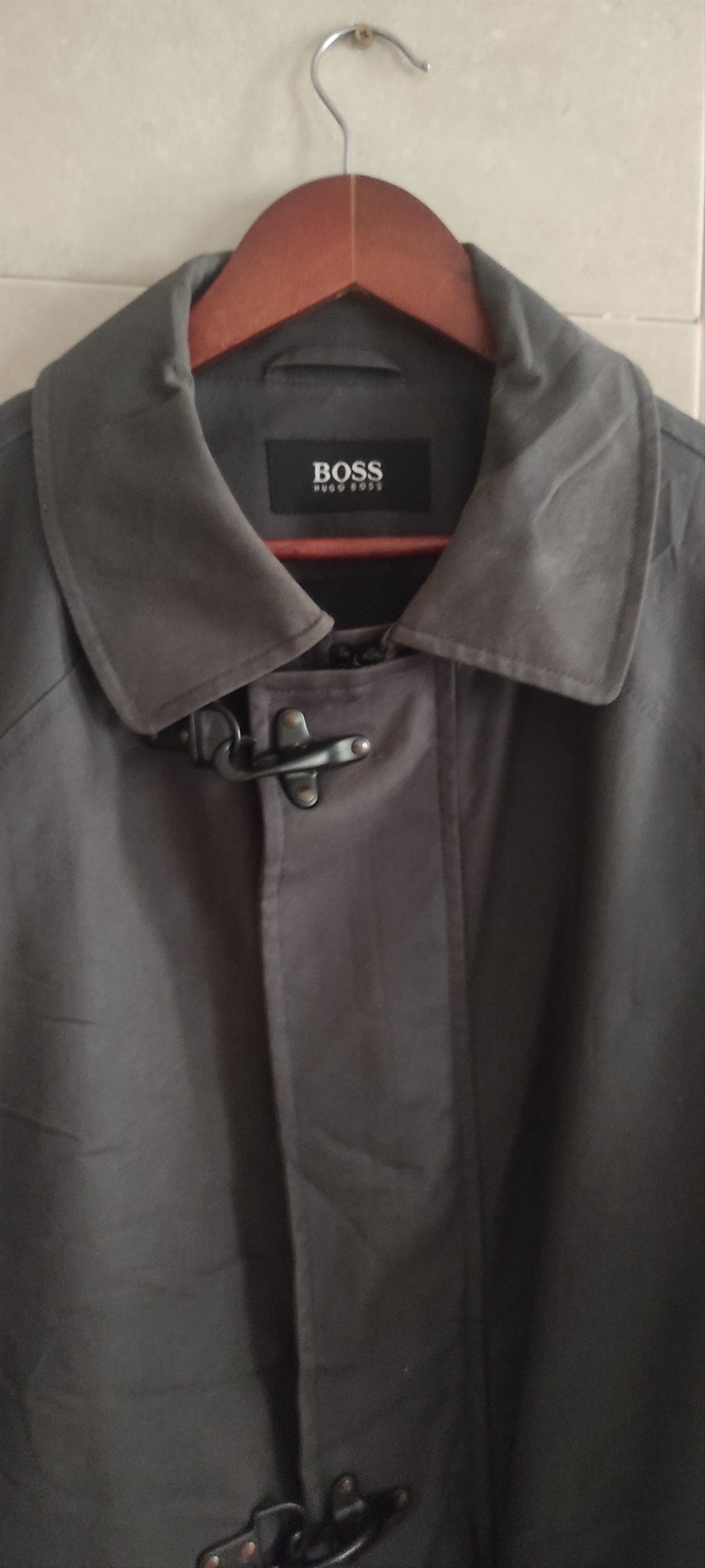Hugo × Hugo Boss × Vintage Hugo Boss Waterproof Canvas Catcher Parka Jacket 2000s Size US XL / EU 56 / 4 - 7 Thumbnail