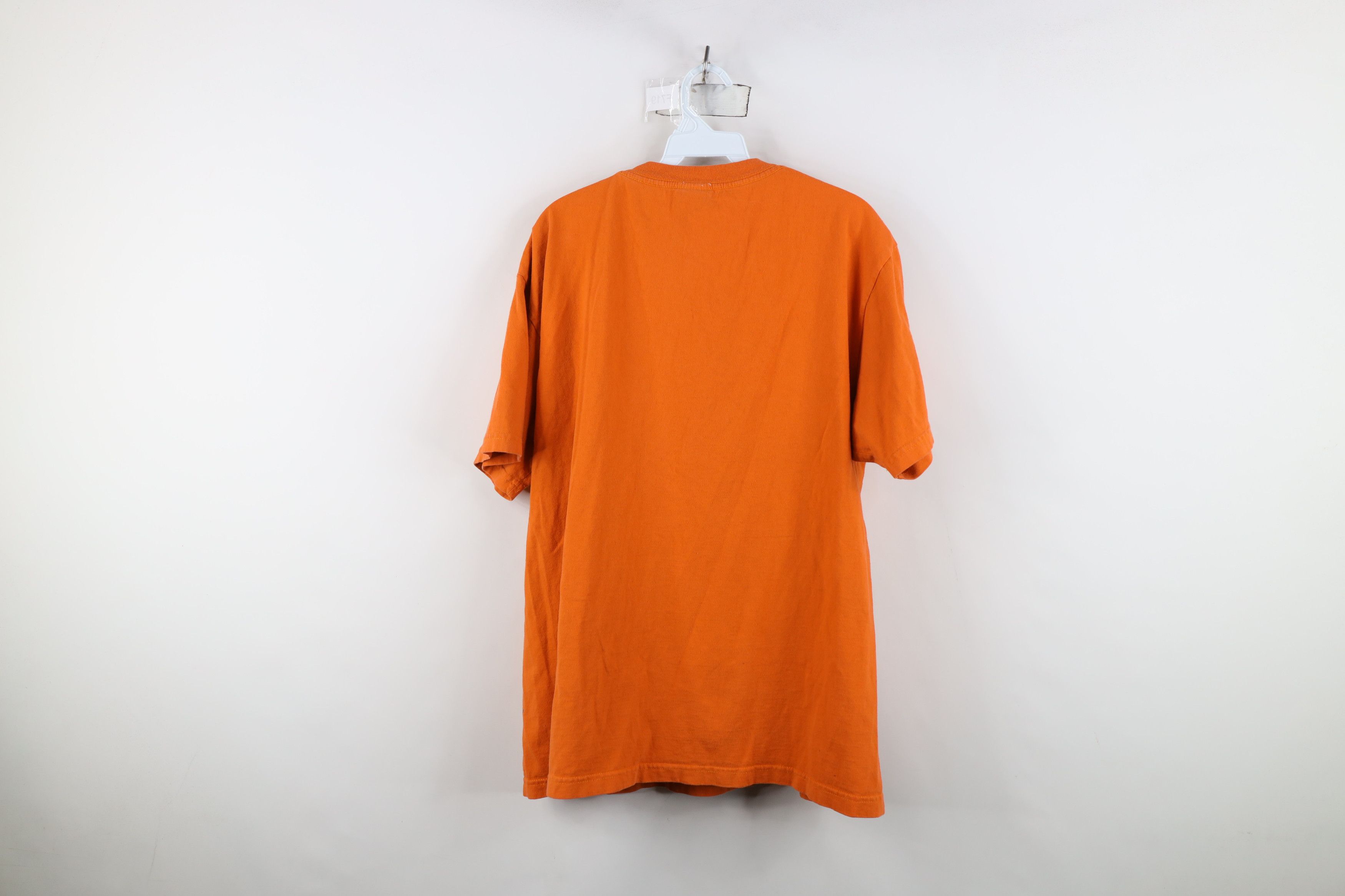 Reebok Vintage Reebok Bulldog AI Allen Iverson T-Shirt Orange USA Size US L / EU 52-54 / 3 - 12 Thumbnail