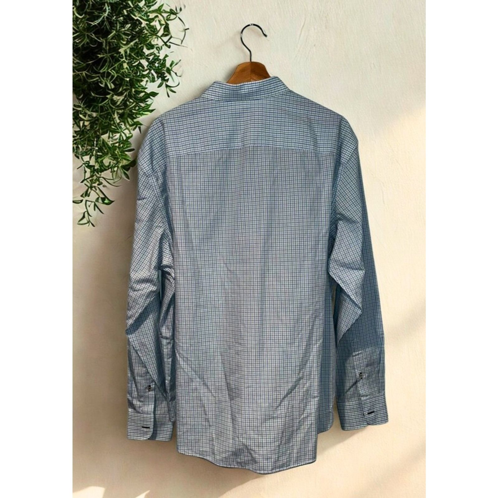 UNTUCKit UNTUCKit Pio Cesare Button Down Shirt 2XL Check Plaid L/S Size US XXL / EU 58 / 5 - 8 Thumbnail