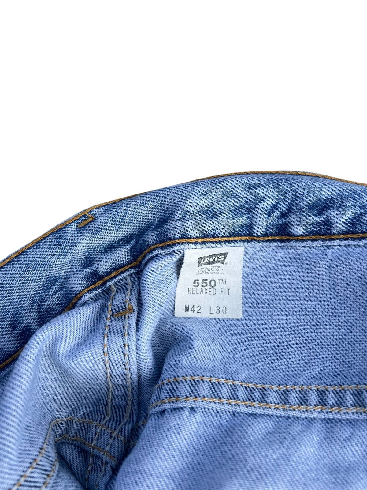 Levi's Vintage Levis 550 Painter Jeans Size US 42 / EU 58 - 6 Thumbnail