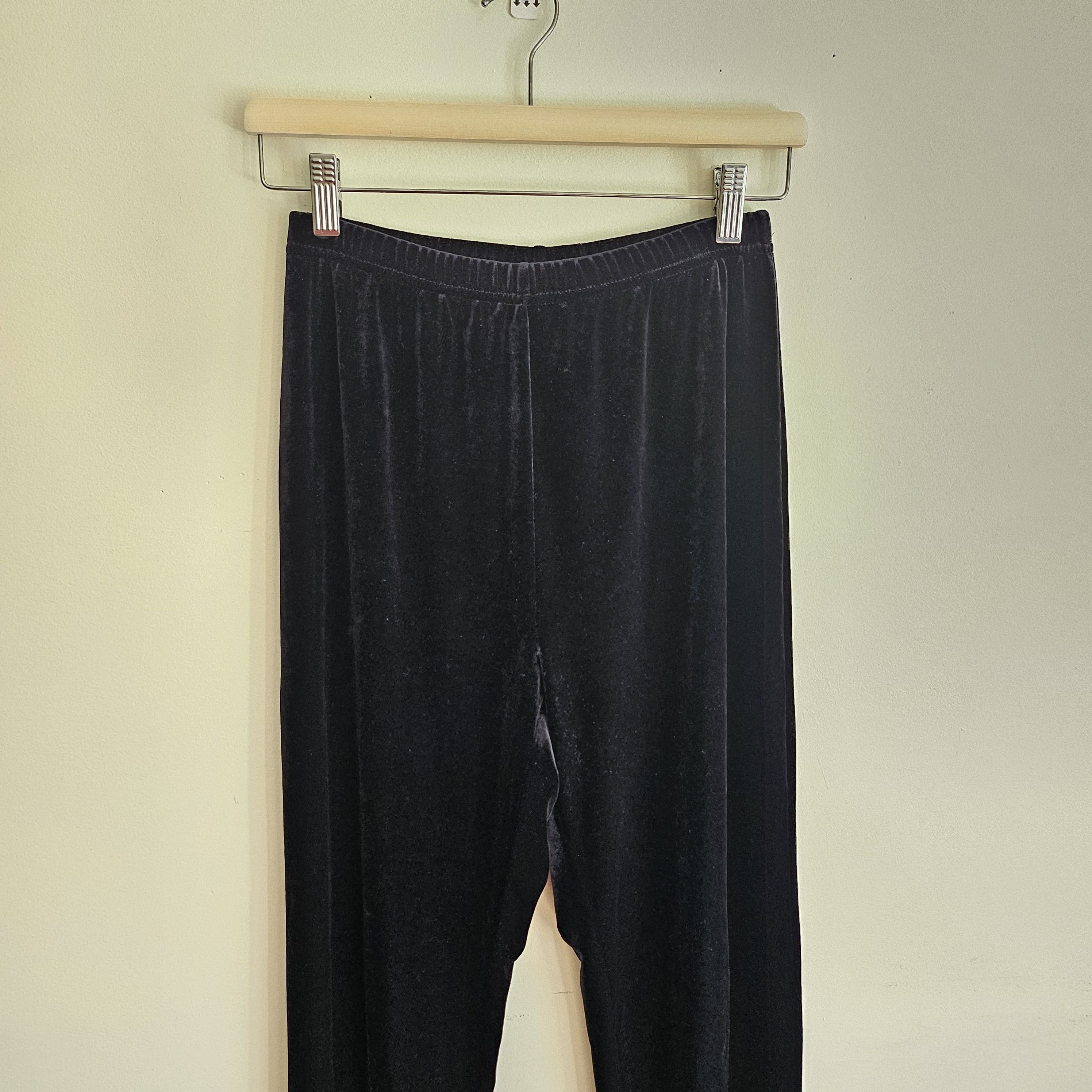 Gap × Vintage VTG Gap Pull On Pants Women Velvet High Rise Straight Leg Size 27" / US 4 / IT 40 - 3 Thumbnail