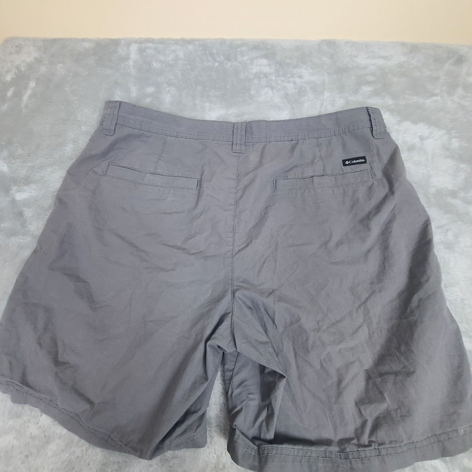 Columbia Columbia Cargo Shorts Mens 38 Gray Outdoor Trail Nylon Size US 30 / EU 46 - 8 Thumbnail