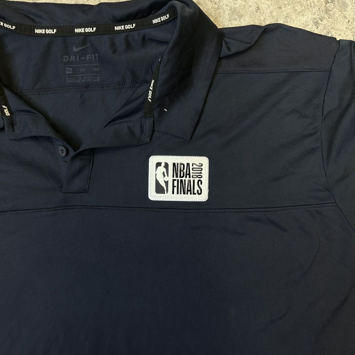 Nike 2018 Nike Golf 2018 NBA Finals Staff Polo Shirt Size US XXL / EU 58 / 5 - 3 Thumbnail