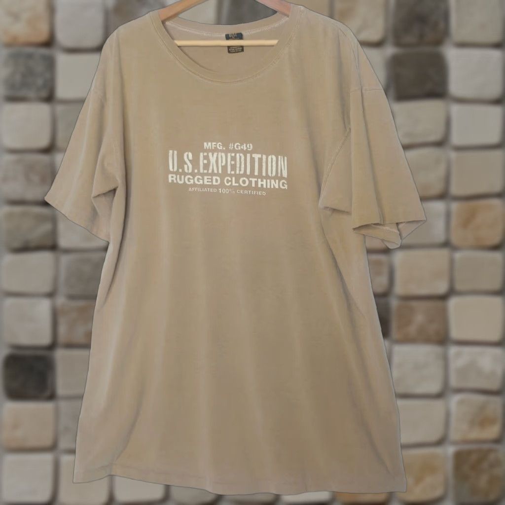 Gap VINTAGE Gap Shirt XL US Expedition Rugged Clothing Single Stitch Tan USARetro Shirt Mens 90s Outdoorsy Vintage 1990's Size US XL / EU 56 / 4 - 1 Thumbnail