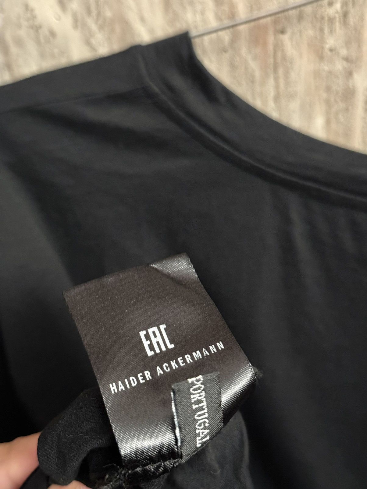 Haider Ackermann haider ackermann black printed t-shirt S men Size US S / EU 44-46 / 1 - 4 Thumbnail