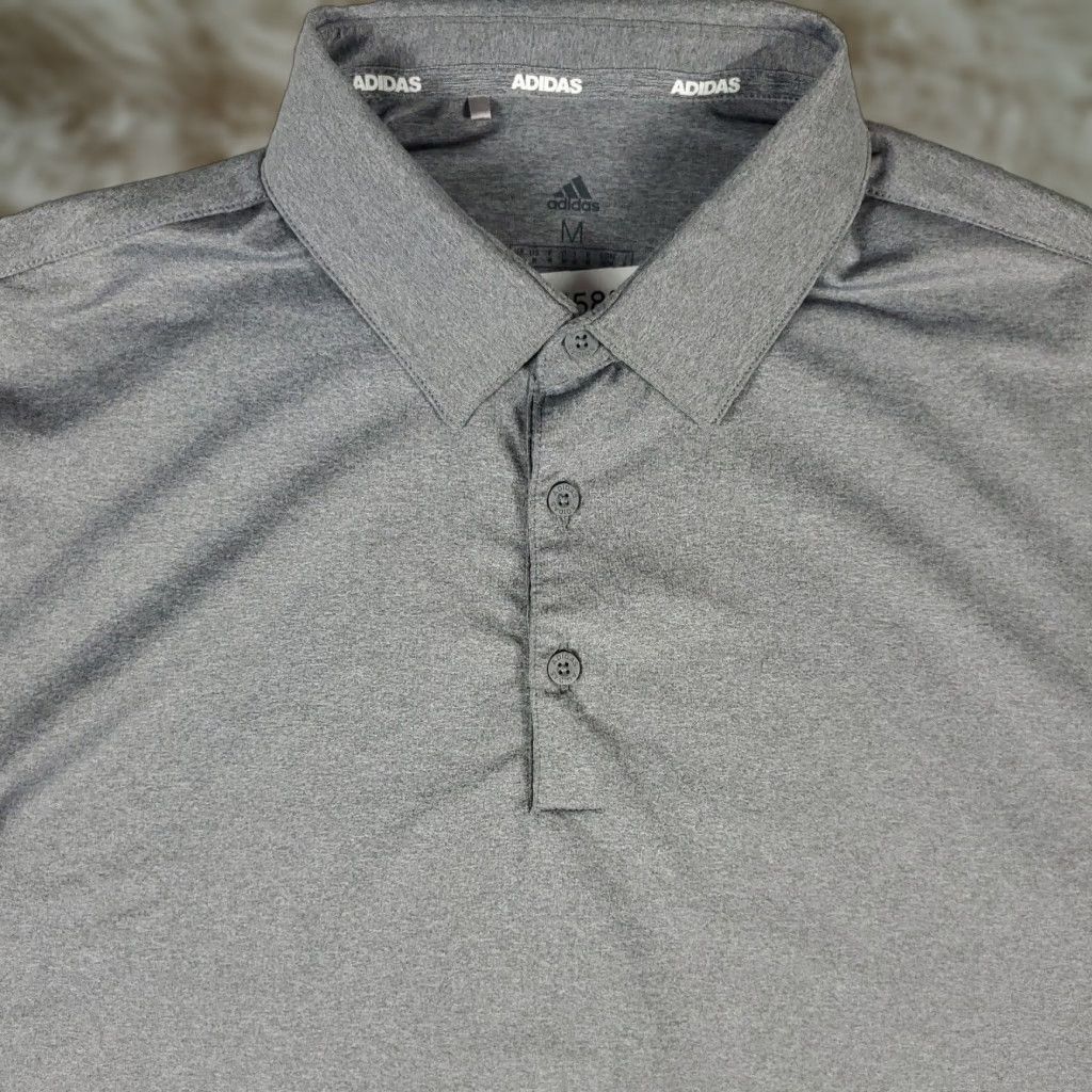 Adidas Adidas Polo Shirt Mens Size Medium Gray Golf Casual Short Sleeve Polo Shirt Adidas Mens Size Medium Gray Golf Casual Short Sleeve Shirt Polo Size US M / EU 48-50 / 2 - 1 Thumbnail