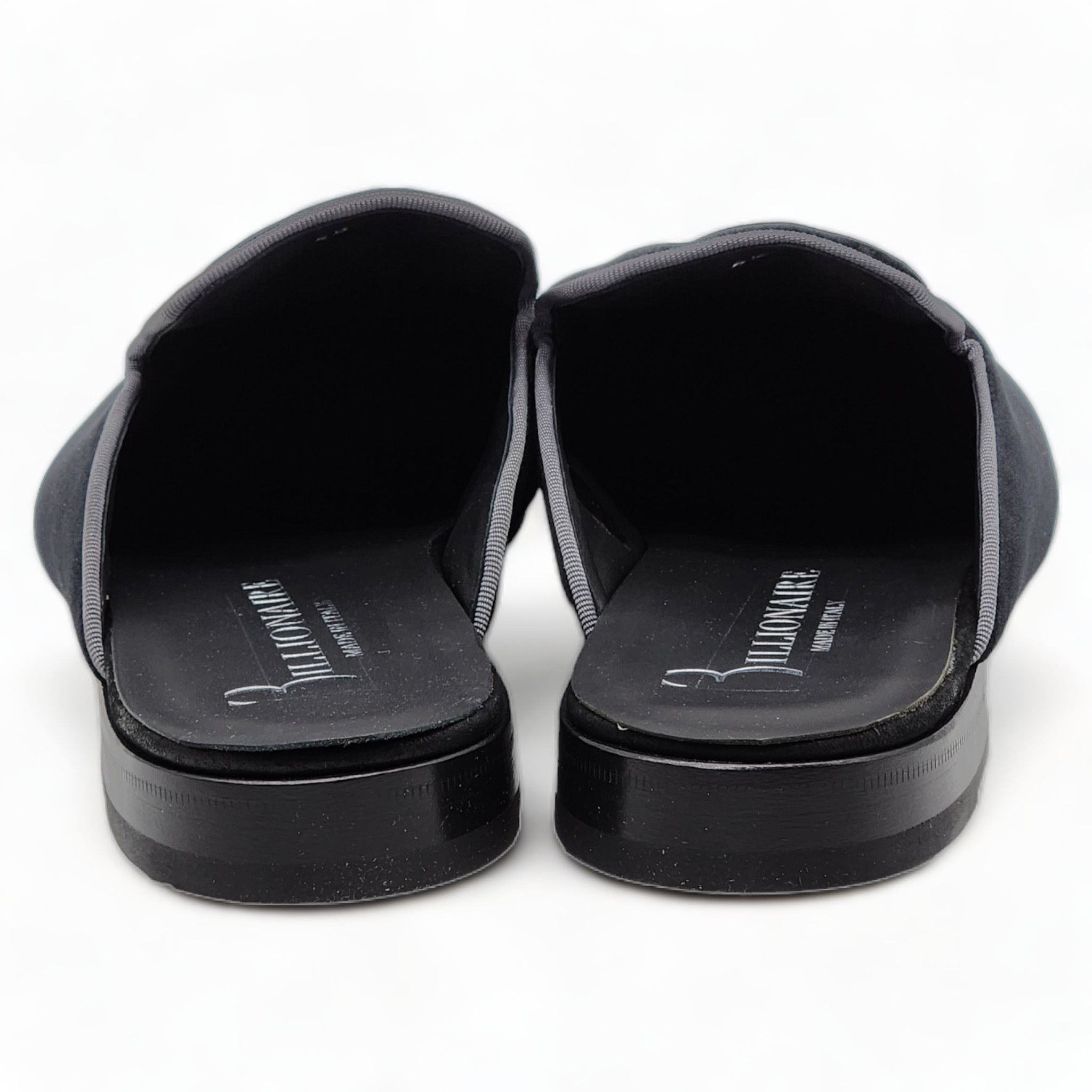 Billionaire Couture × Philipp Plein Velvet Half Loafers NWB Black | NWB 42 (9 US) Size US 9 / EU 42 - 5 Thumbnail