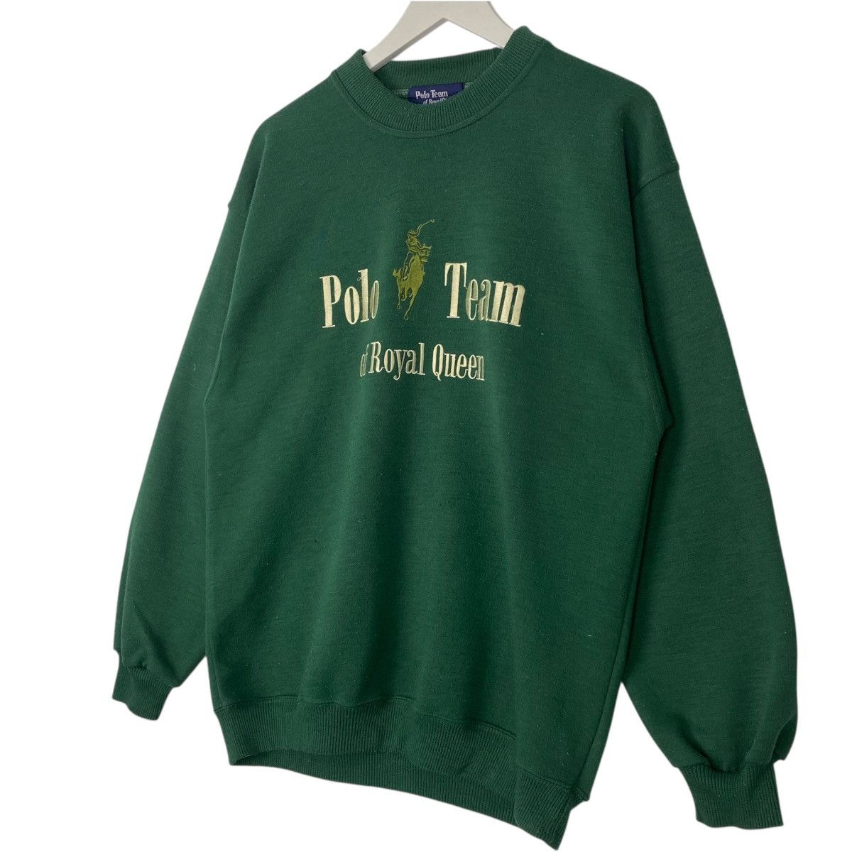 Vintage Vintage Polo Team Of Royal Queen Sweatshirt Crewneck Size M Size US M / EU 48-50 / 2 - 2 Thumbnail