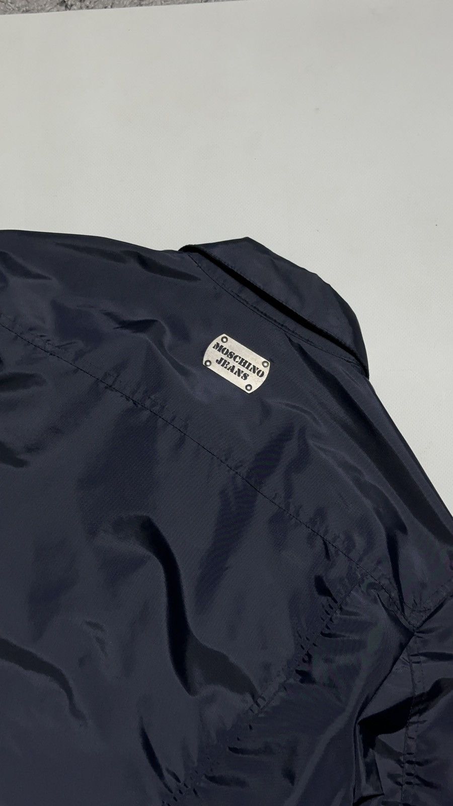Moschino Moschino Razor Logo Nylon Jacket Size US M / EU 48-50 / 2 - 3 Thumbnail