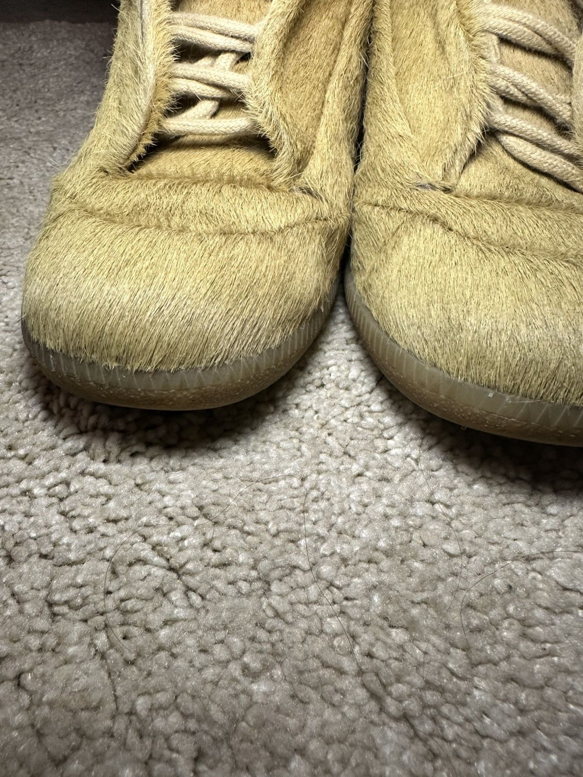 Maison Margiela Maison Margiela Future High Sneaker Pony Hair RARE Size US 7.5 / EU 40-41 - 11 Thumbnail