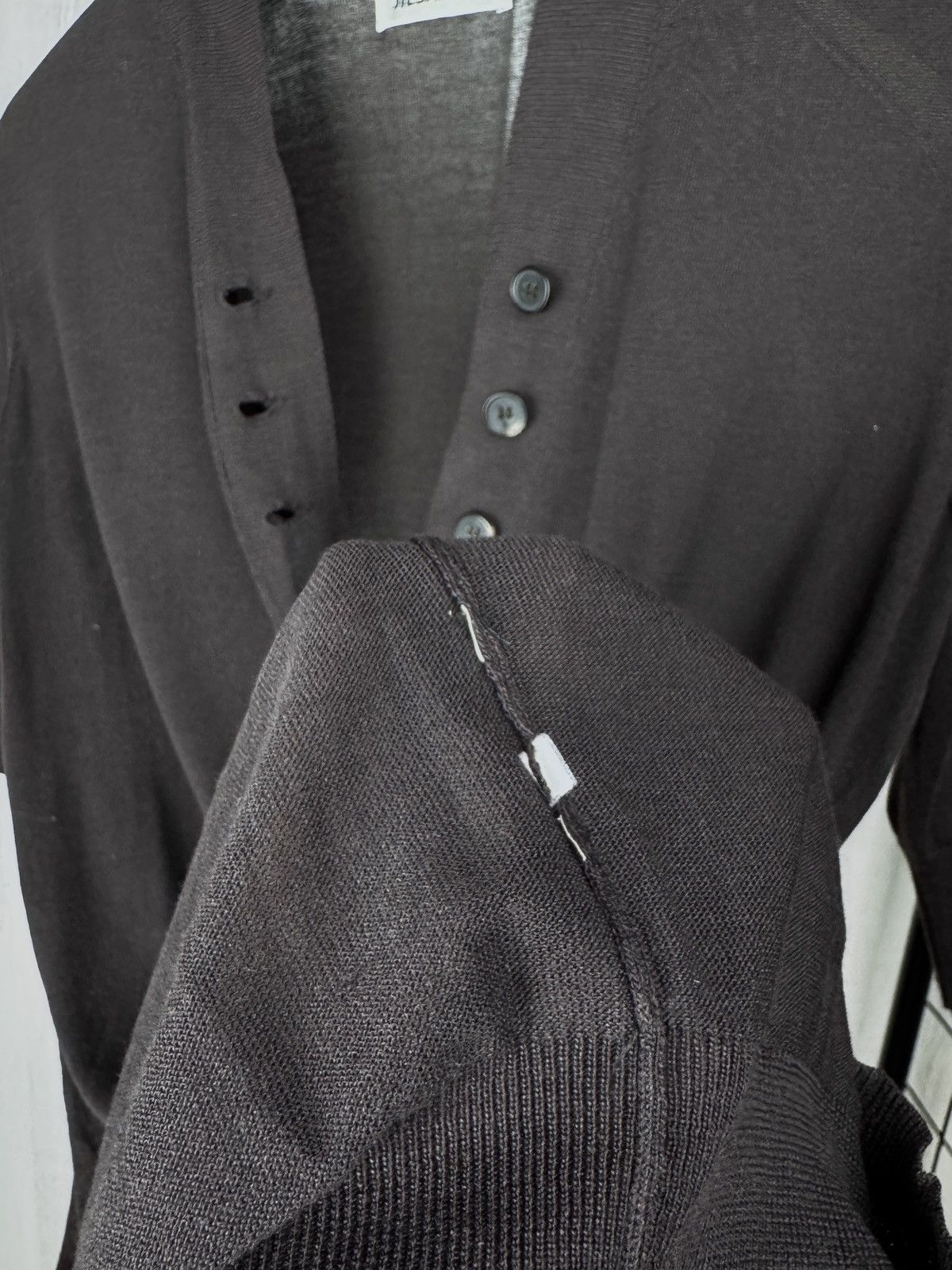 Jil Sander Jil Sander rare 2 pieces set brown wool sweater cardigan Size M / US 6-8 / IT 42-44 - 23 Thumbnail
