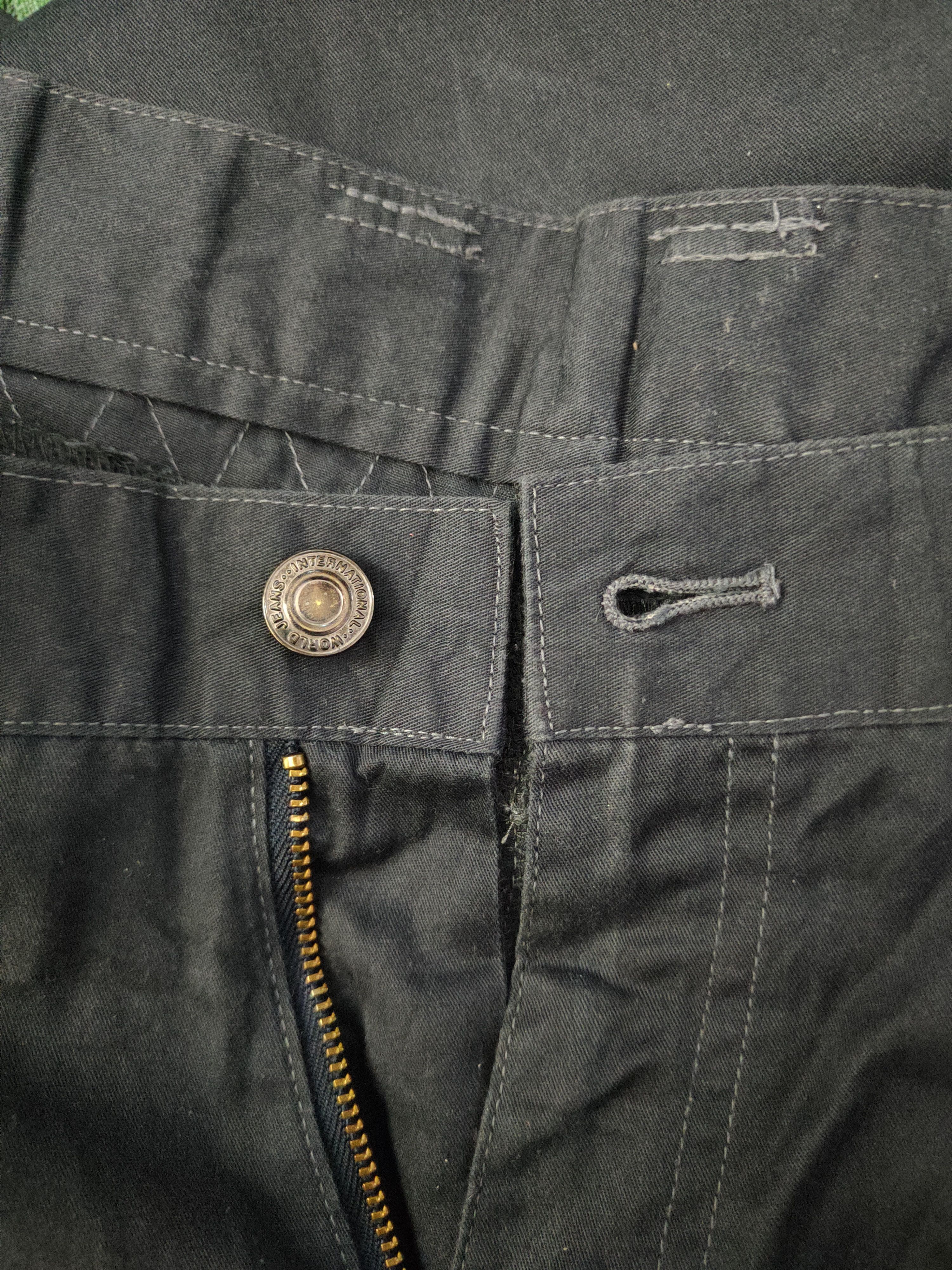 Japanese Brand DL ZDragon Black Multipocket Joggers #2620 Size US 32 / EU 48 - 15 Thumbnail