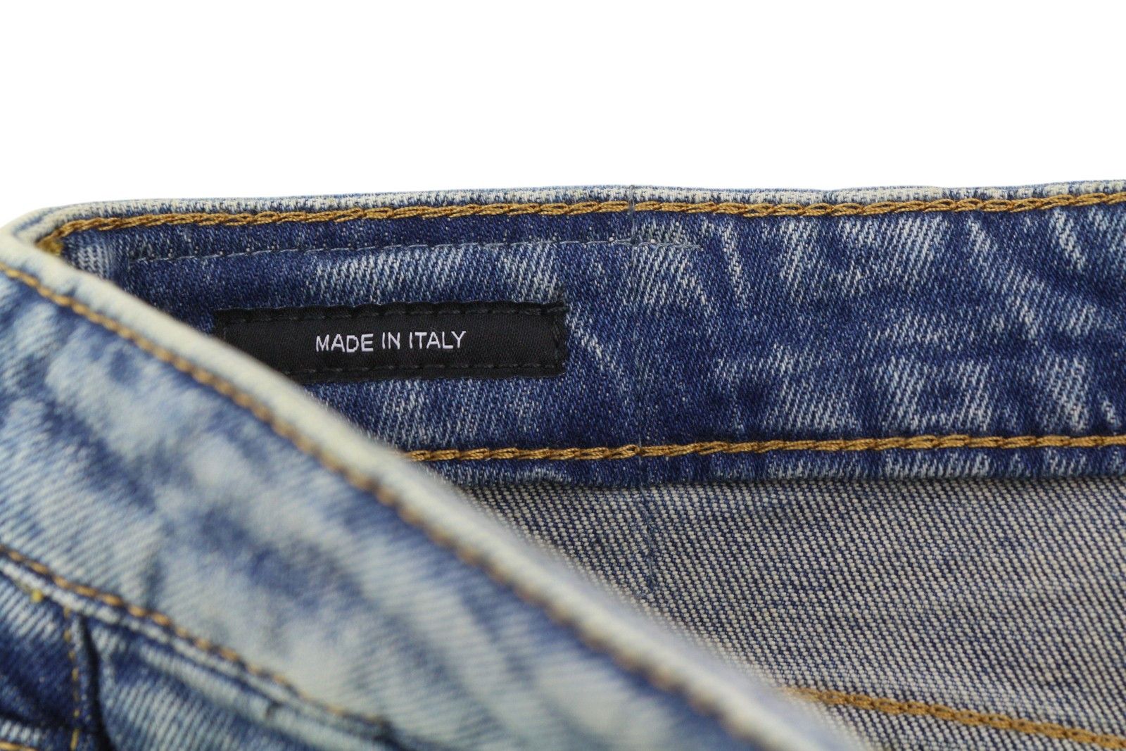 R13 BOY STRAIGHT 30 Cropped Ankle Washed Blue Kelly 84446 Size 30" / US 8 / IT 44 - 8 Thumbnail