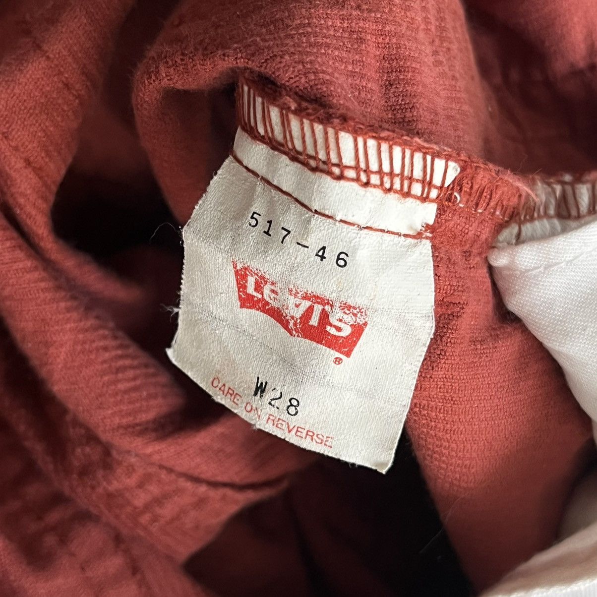 Levi's Vintage Clothing 1997 Levi's Japan Made LVC Corduroy Flared Pants Size US 28 / EU 44 - 7 Thumbnail