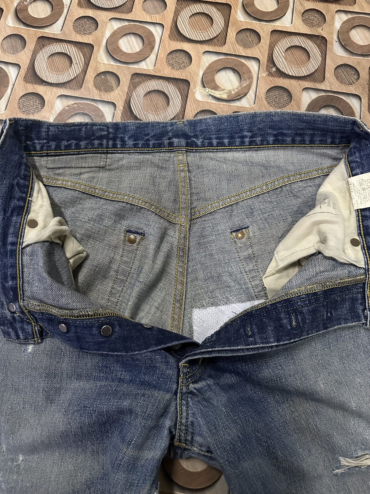 Levi's W30 L31 🔥90’s Vintage LEVI’S 503B Jeans Selvedge Distressed Size US 30 / EU 46 - 18 Thumbnail