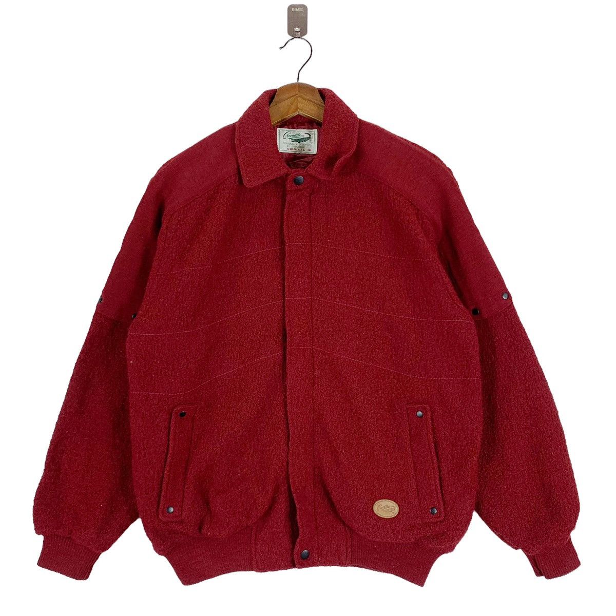 Lacoste × Vintage 🔥🔥VINTAGE CROCODILE LACOSTE BOMBER ZIPPER JACKET Size US M / EU 48-50 / 2 - 1 Thumbnail