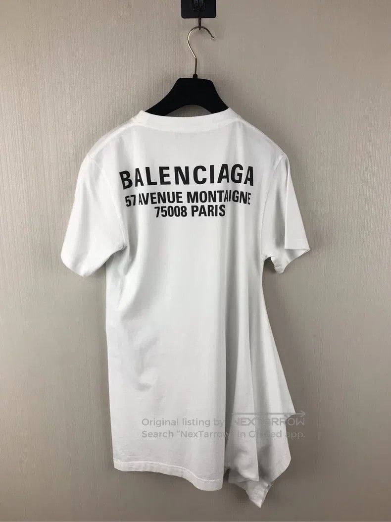 Balenciaga Balenciaga Asymmetrical short-sleeved shirt Size US S / EU 44-46 / 1 - 2 Thumbnail