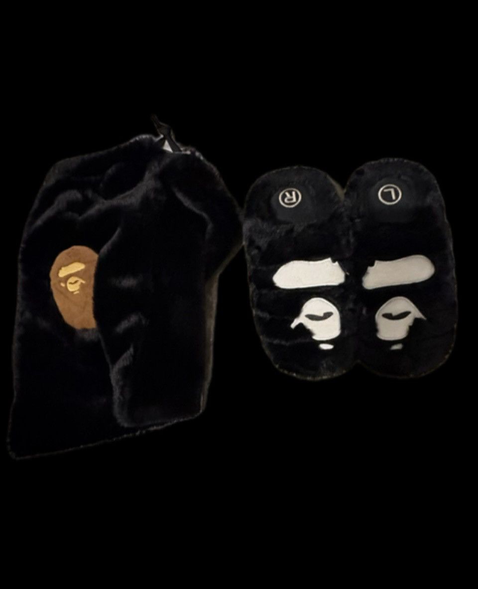 Bape BAPE x SUBU BOA PUFFER APE HEAD SLIPPERS Size US 7.5 / EU 40-41 - 2 Thumbnail