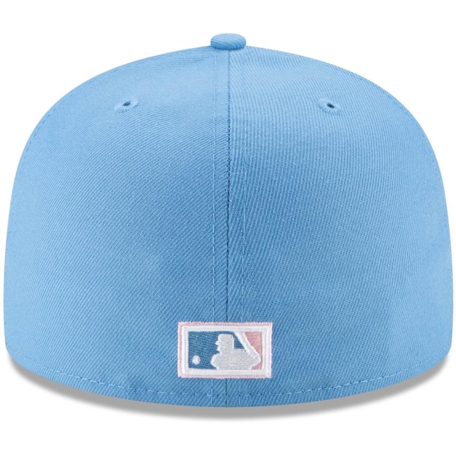 New Era New Era New York Yankees Light Blue 59FIFTY Fitted 7 1/2 Size ONE SIZE - 4 Thumbnail