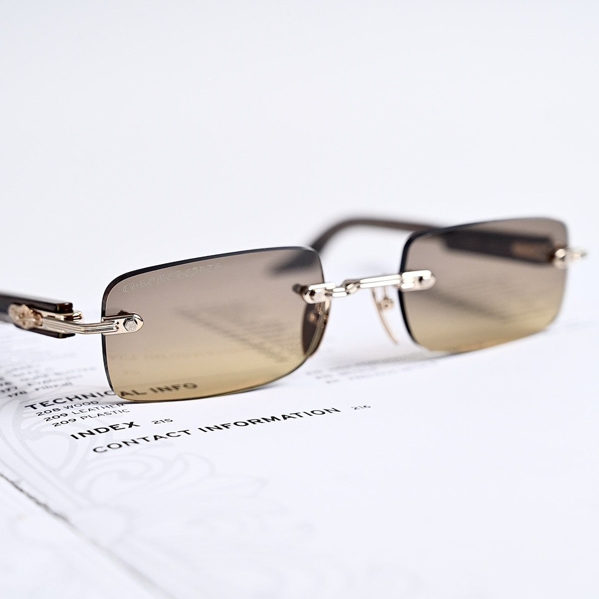 Chrome Hearts CHROME HEARTS DEEP I GLASSES Size ONE SIZE - 9 Thumbnail