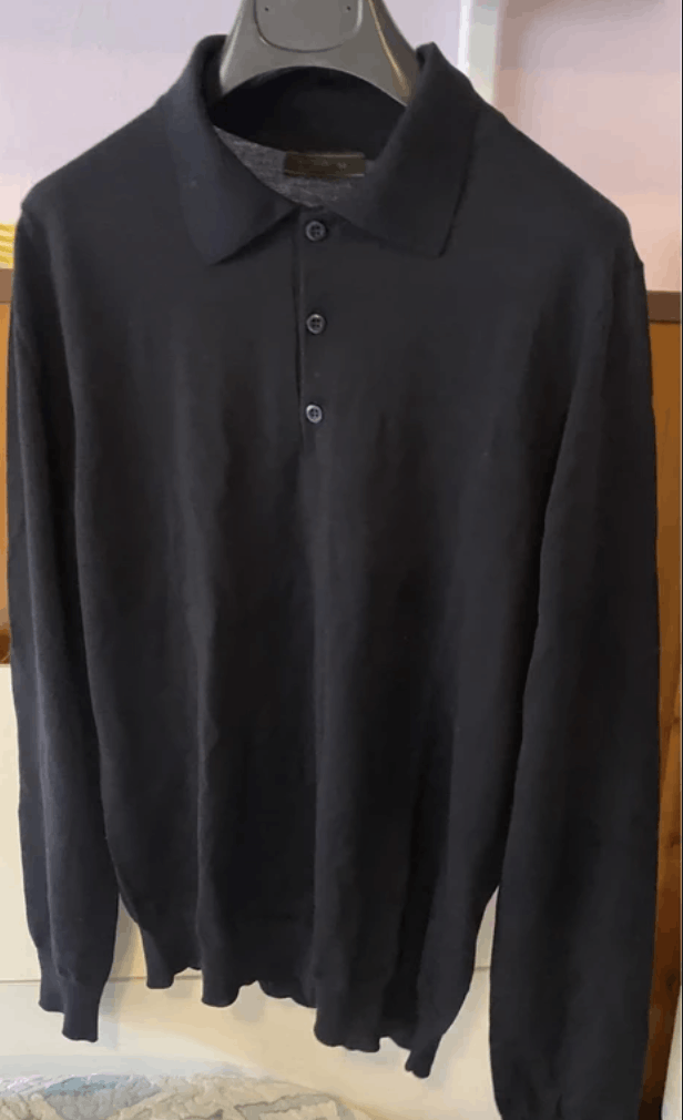 Prada Prada Knit Jumper Sweater Pullover Wool Sport Jacket EX0189 Size US L / EU 52-54 / 3 - 1 Thumbnail