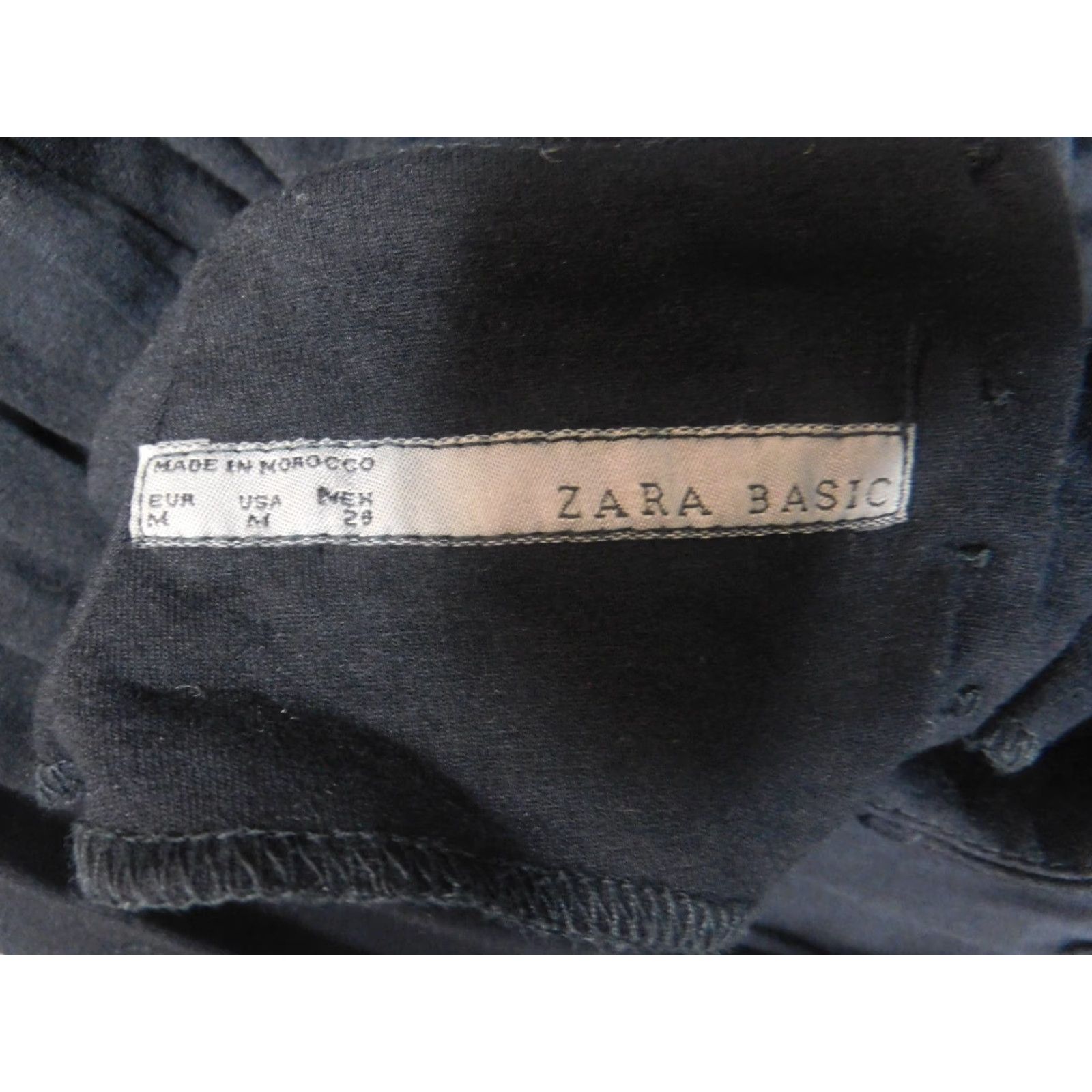 Zara Zara Dress Dress Pencil Gray Plaid Knit Stretch Viscose Rayon Knee Length Casual Formal M Womens Regular XS? No, use M; Wait—structure: Remove. Size M / US 6-8 / IT 42-44 - 6 Thumbnail