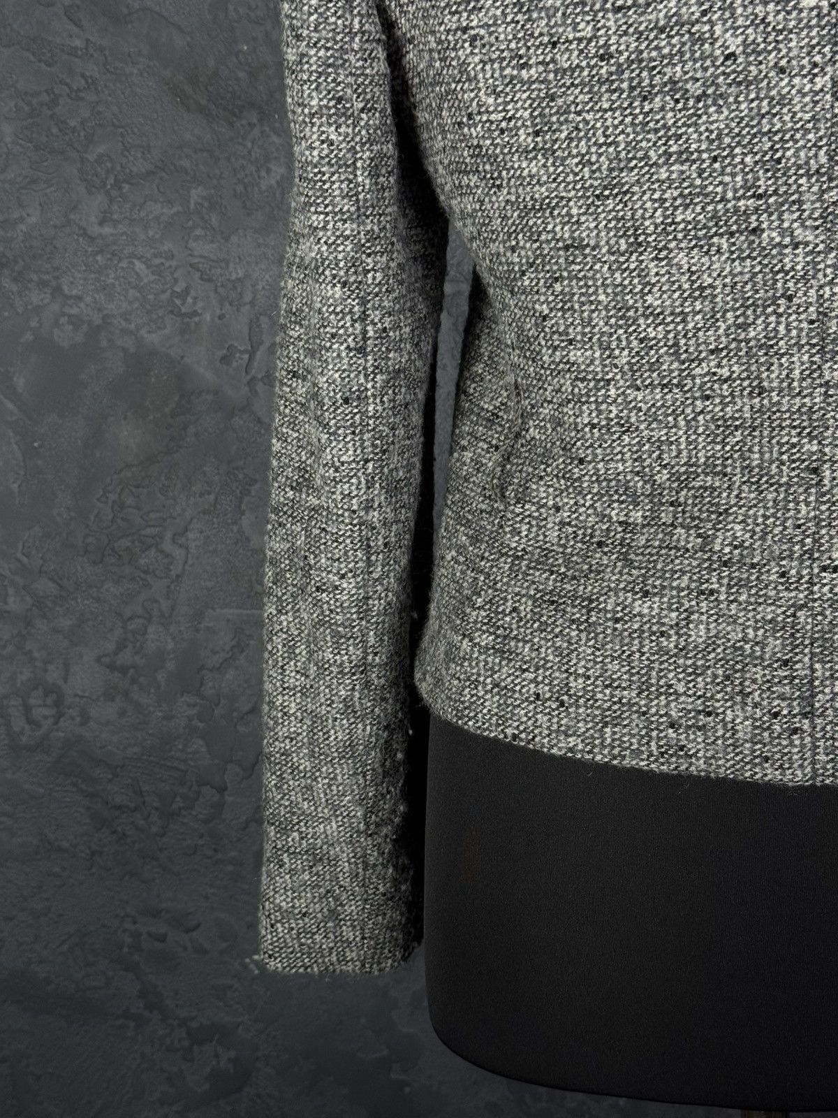 Valentino Valentino Women’s Grey Wool Blend Tweed Jacket Blazer Size M / US 6-8 / IT 42-44 - 11 Thumbnail