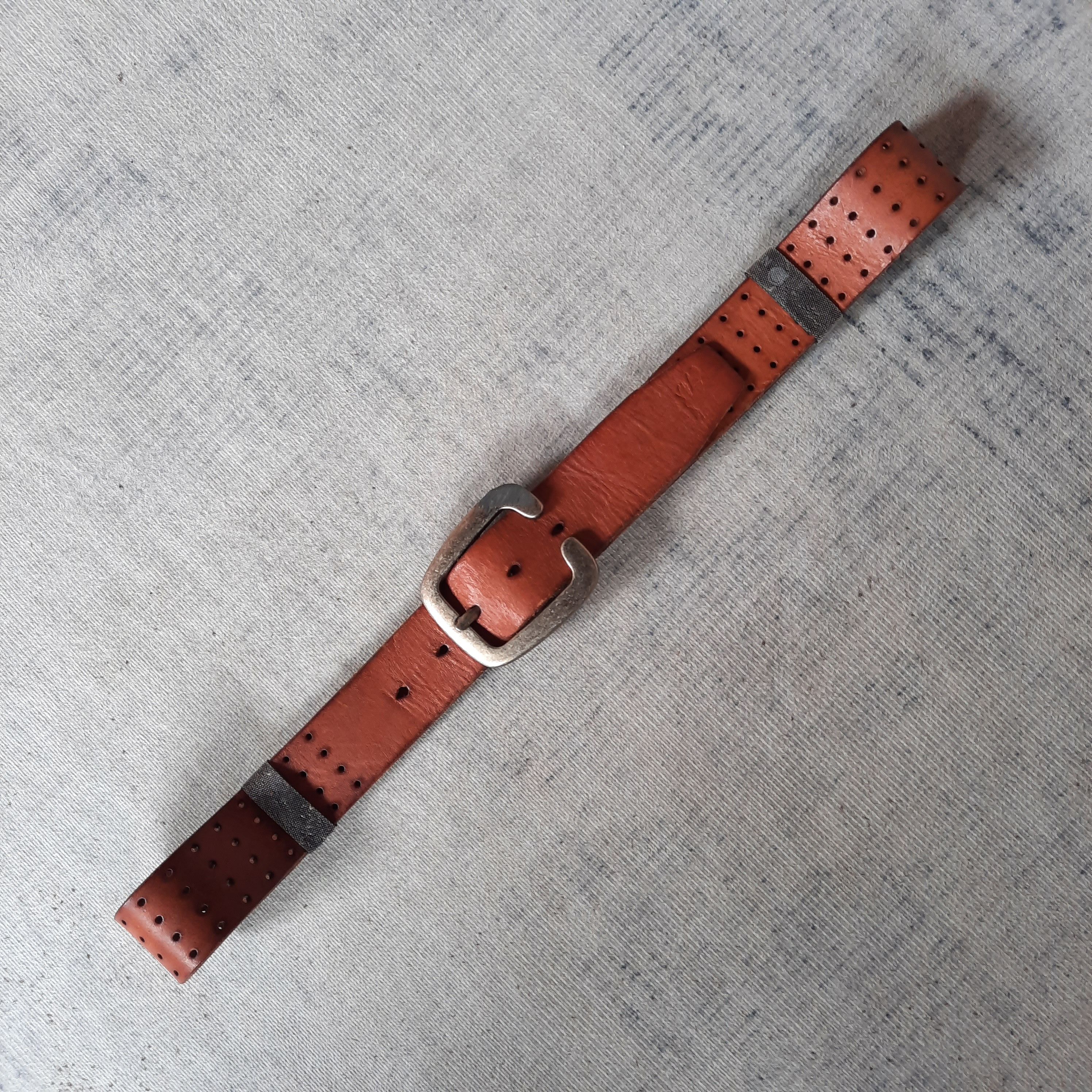 14th Addiction 🎱 Back number japan garrison crafted leather belt Size ONE SIZE - 8 Thumbnail
