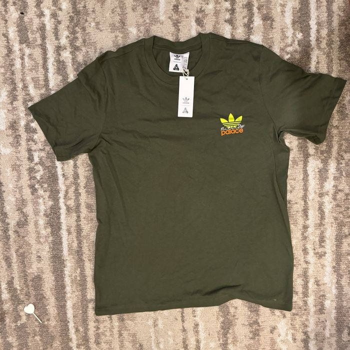 Adidas Palace adidas nature olive wild pine short sleeve tee | Grailed