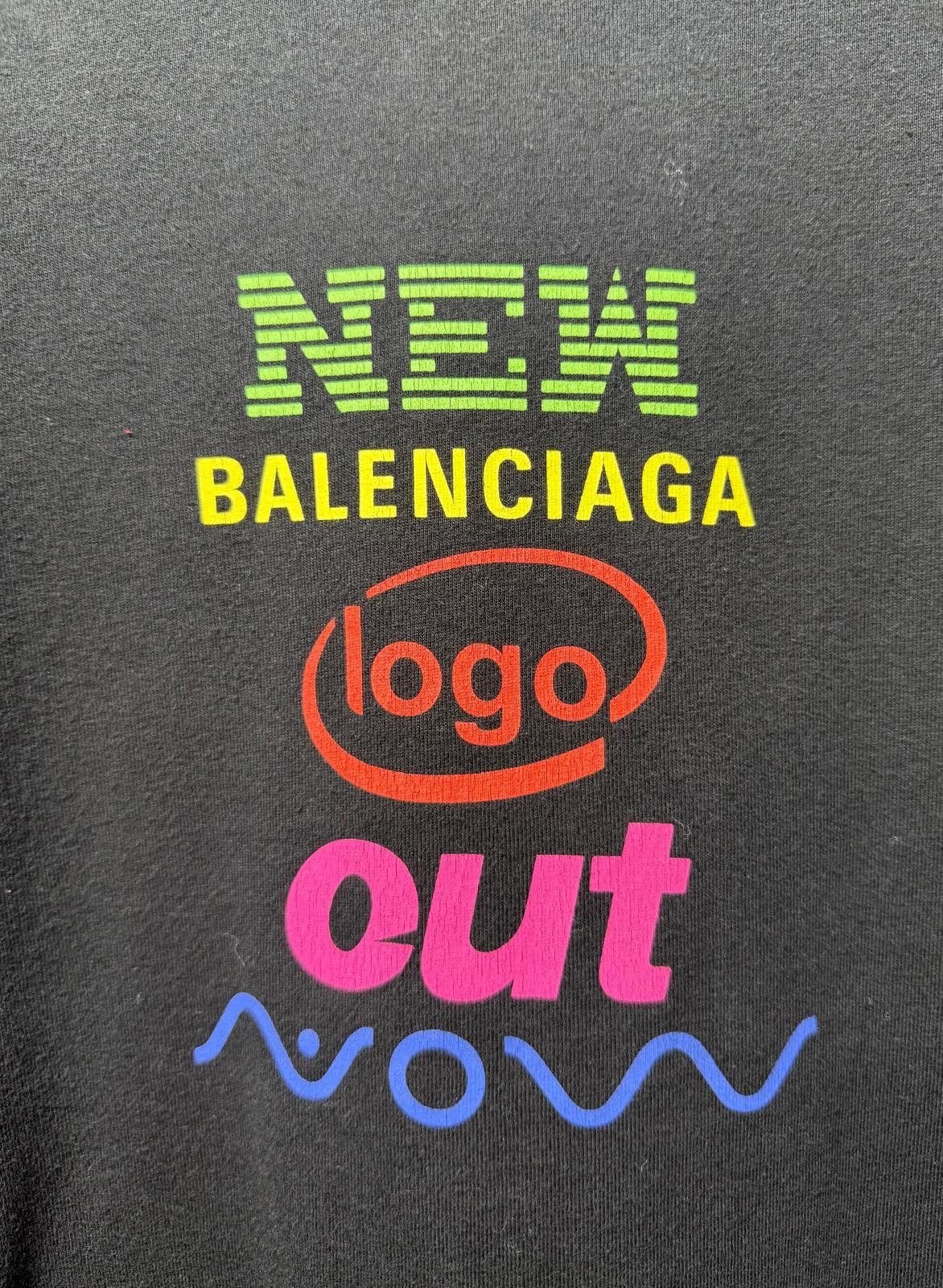 Balenciaga Balenciaga New Logo Out Now T-shirt Paris Rainbow Oversized Size US S / EU 44-46 / 1 - 3 Thumbnail