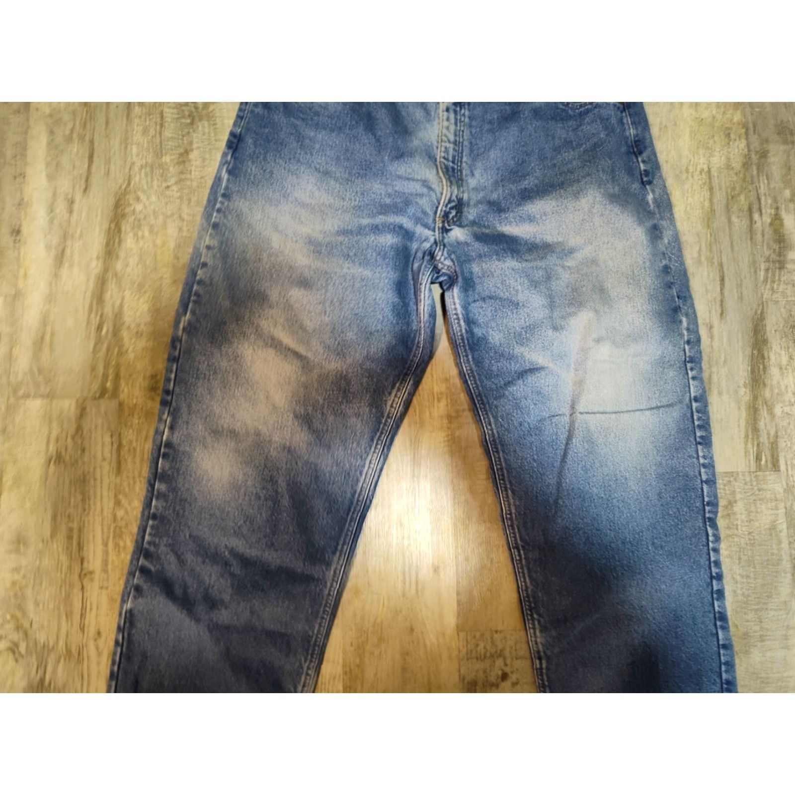 Carhartt Vintage Carhartt Jeans Mens 42x30 Blue Relaxed Fit Flannel Lined Denim Trouser B172 DST Size US 42 / EU 58 - 5 Thumbnail