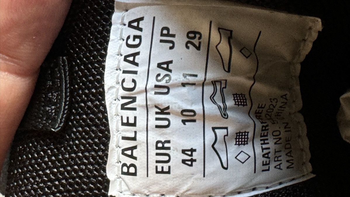 Balenciaga Balenciaga Black Track 1.0 sneakers Size US 11 / EU 44 - 4 Thumbnail