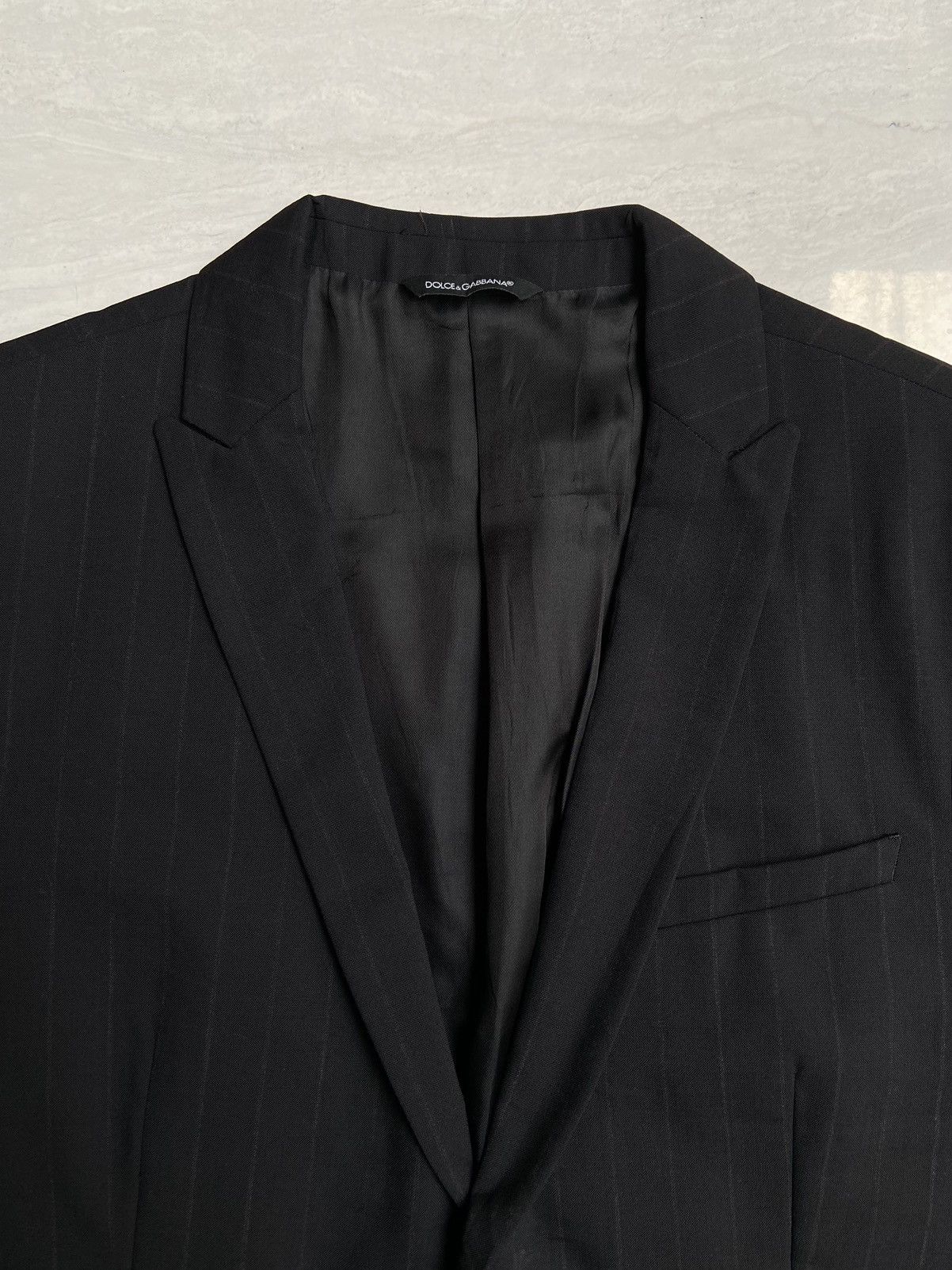 DOLCE & GABBANA Black Suit Tailoring