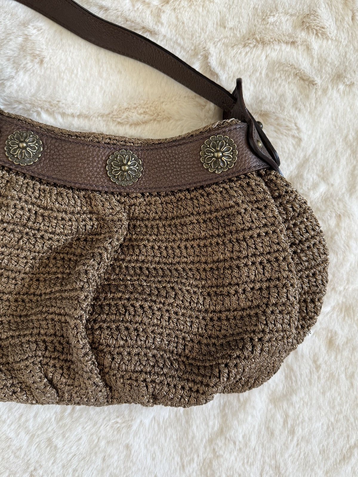 Other Rustic Charm – Handcrafted Look Hobo Bag Size ONE SIZE - 5 Thumbnail
